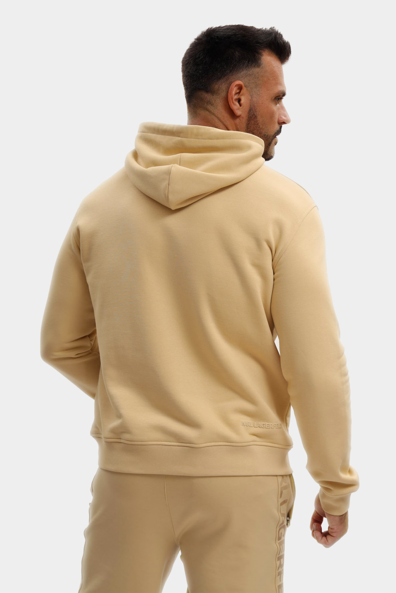 553910_705039 Худи Karl Lagerfeld Бежевый
