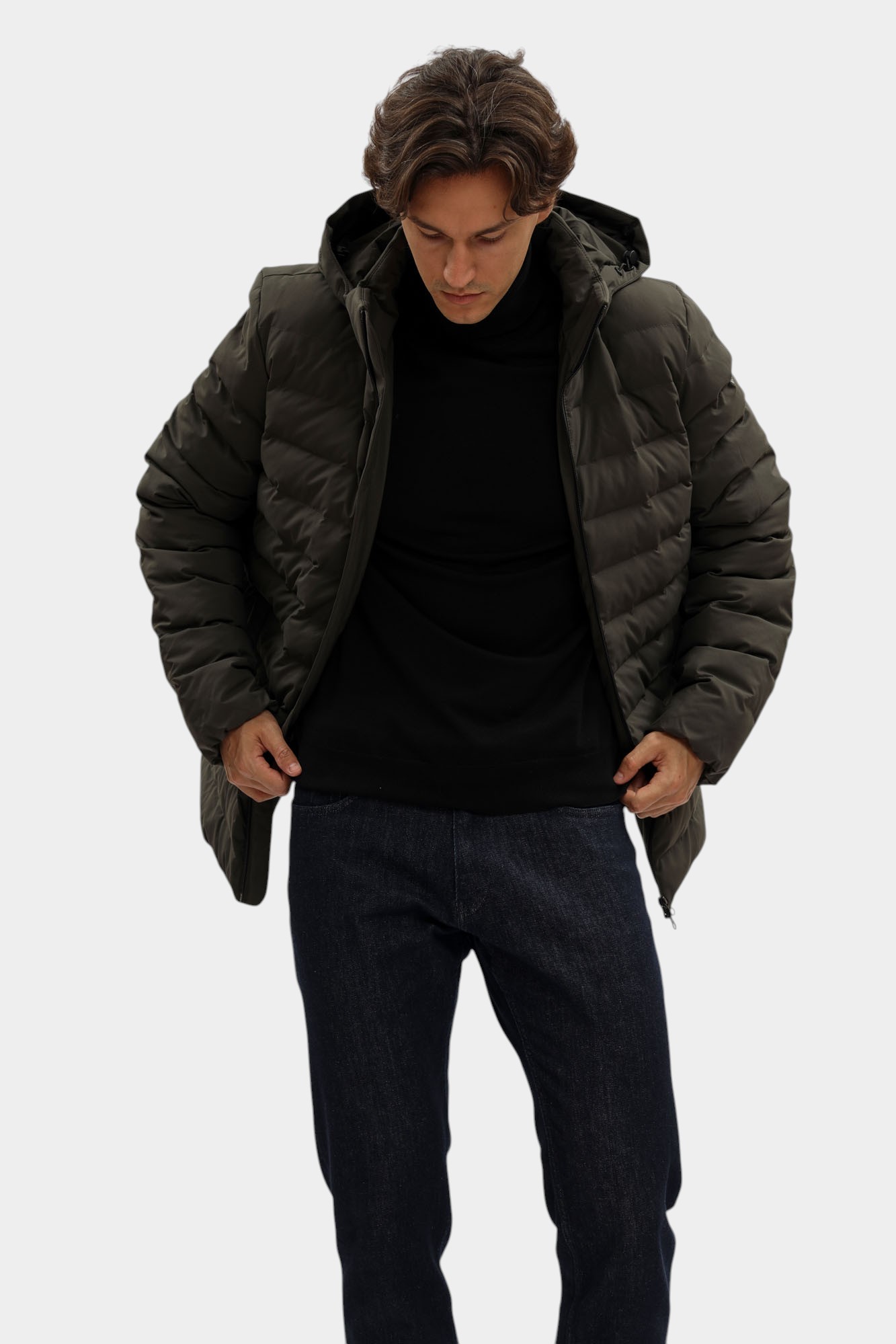 CR-2871F23 Пуховик Marc Cony Зеленый