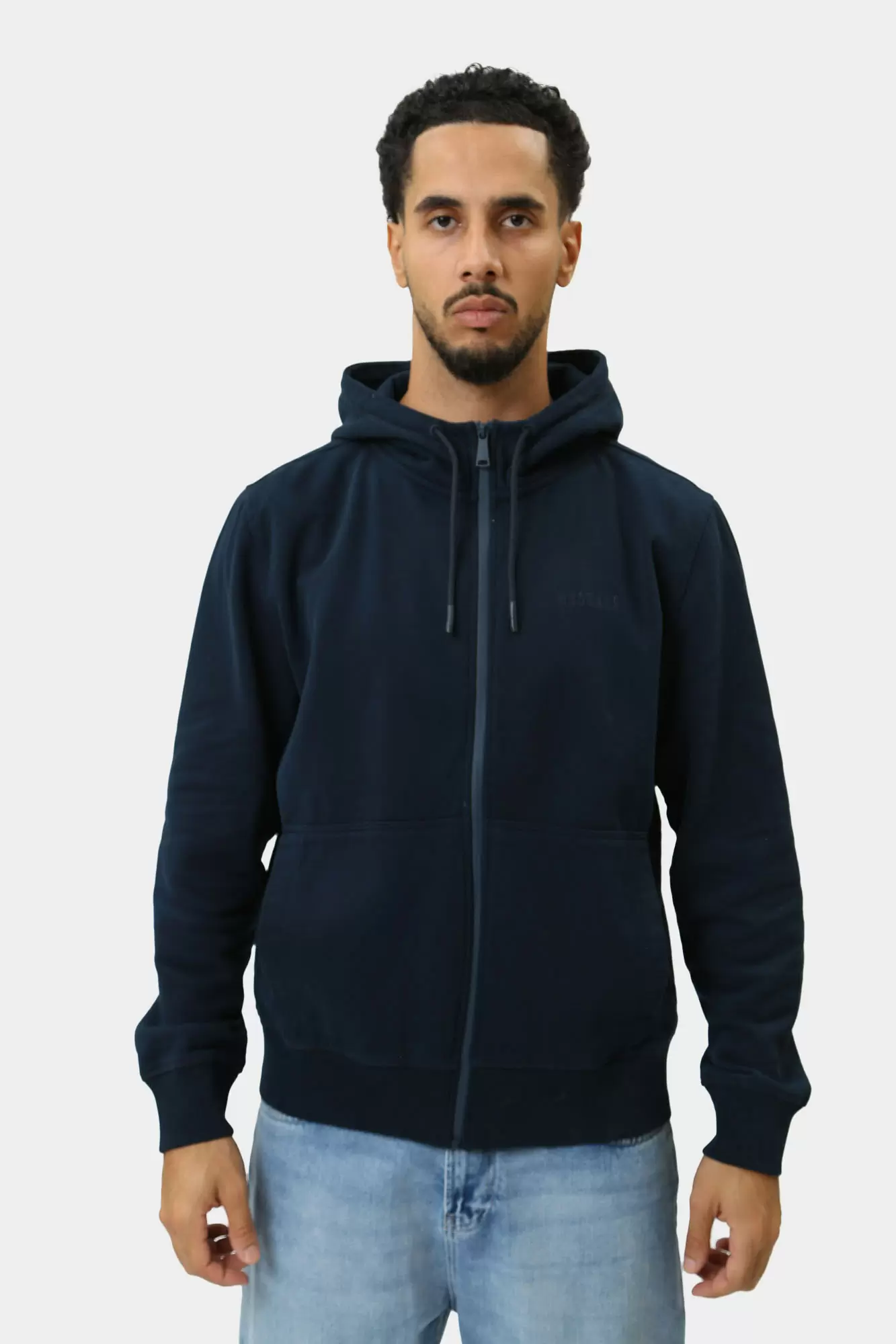 1015635 Толстовка н/з Mustang Синий