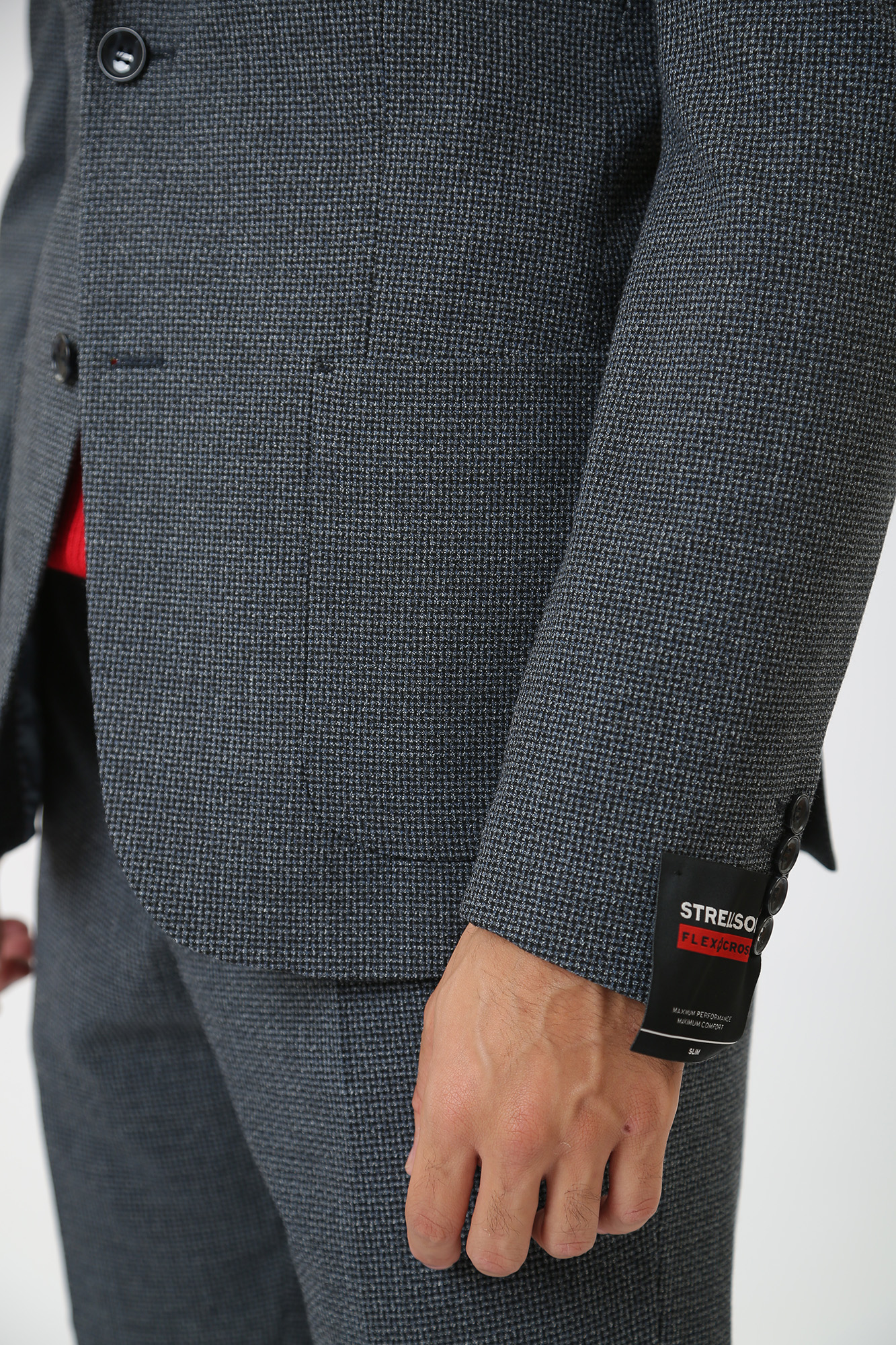 30034023_10014521 Пиджак классический Strellson Синий