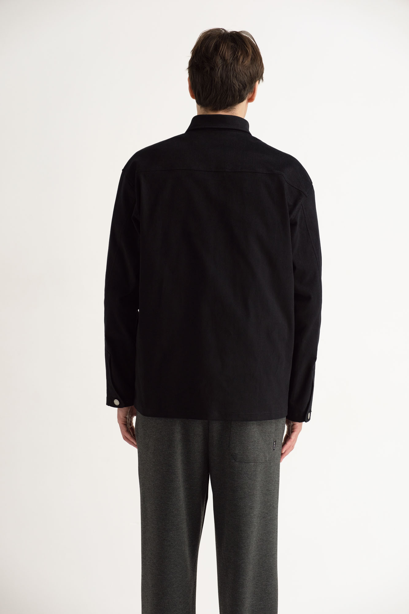 M-242-TH-56-0075 Рубашка д/р The Hills Черный