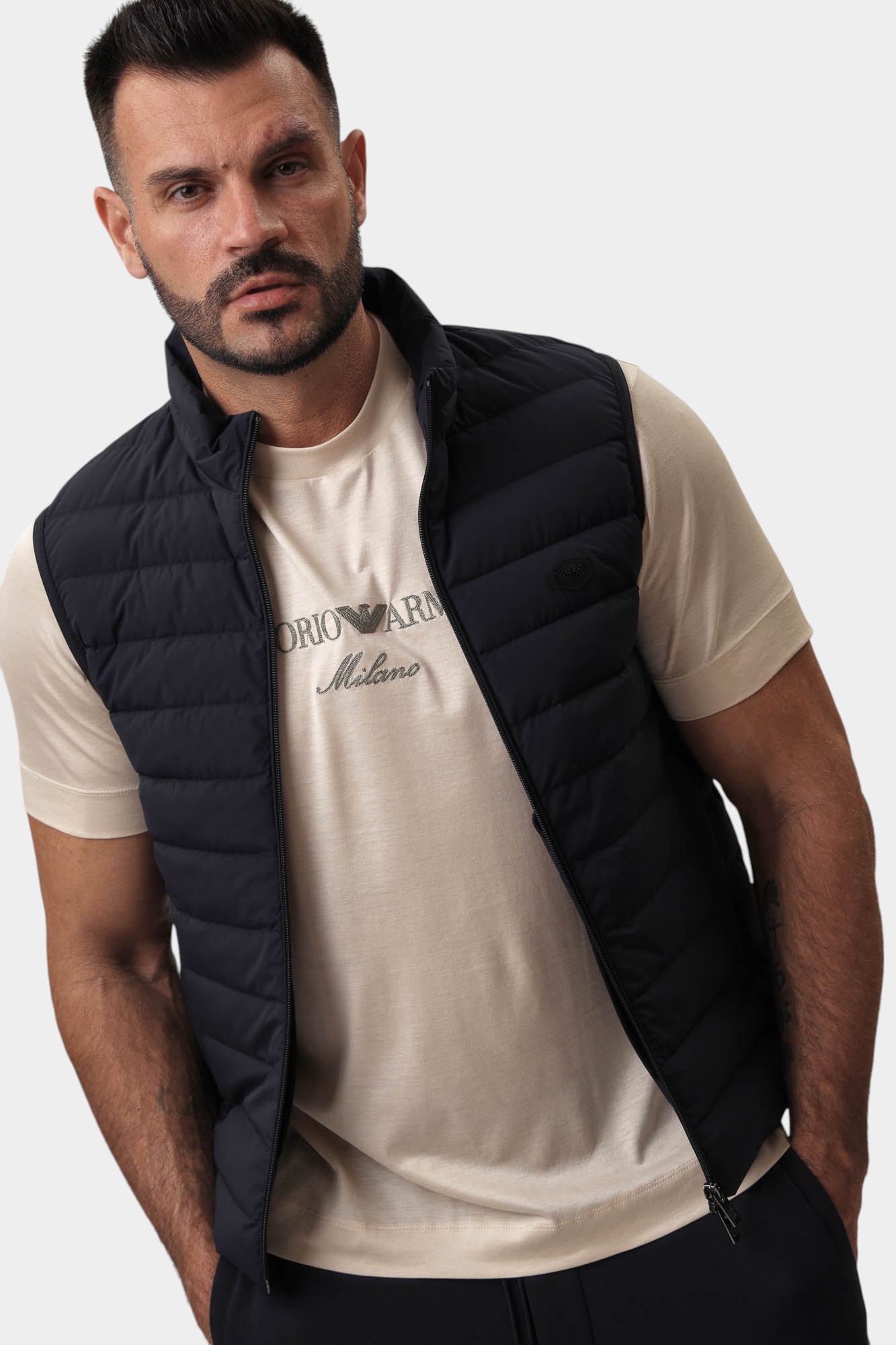 8N1BQ1_1NLRZ Жилет Emporio Armani Синий