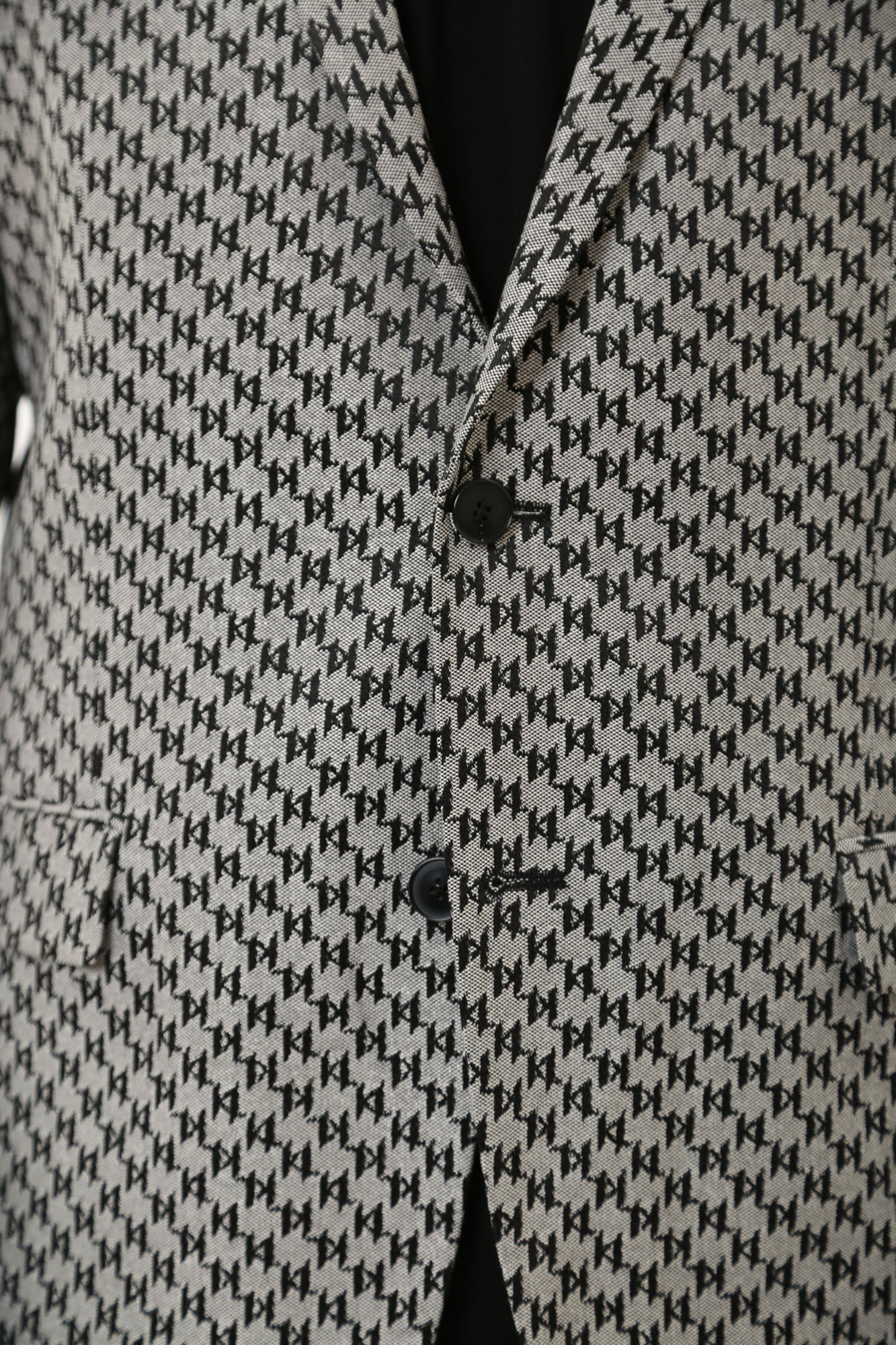 542115_15520 Пиджак классический Karl Lagerfeld Черный