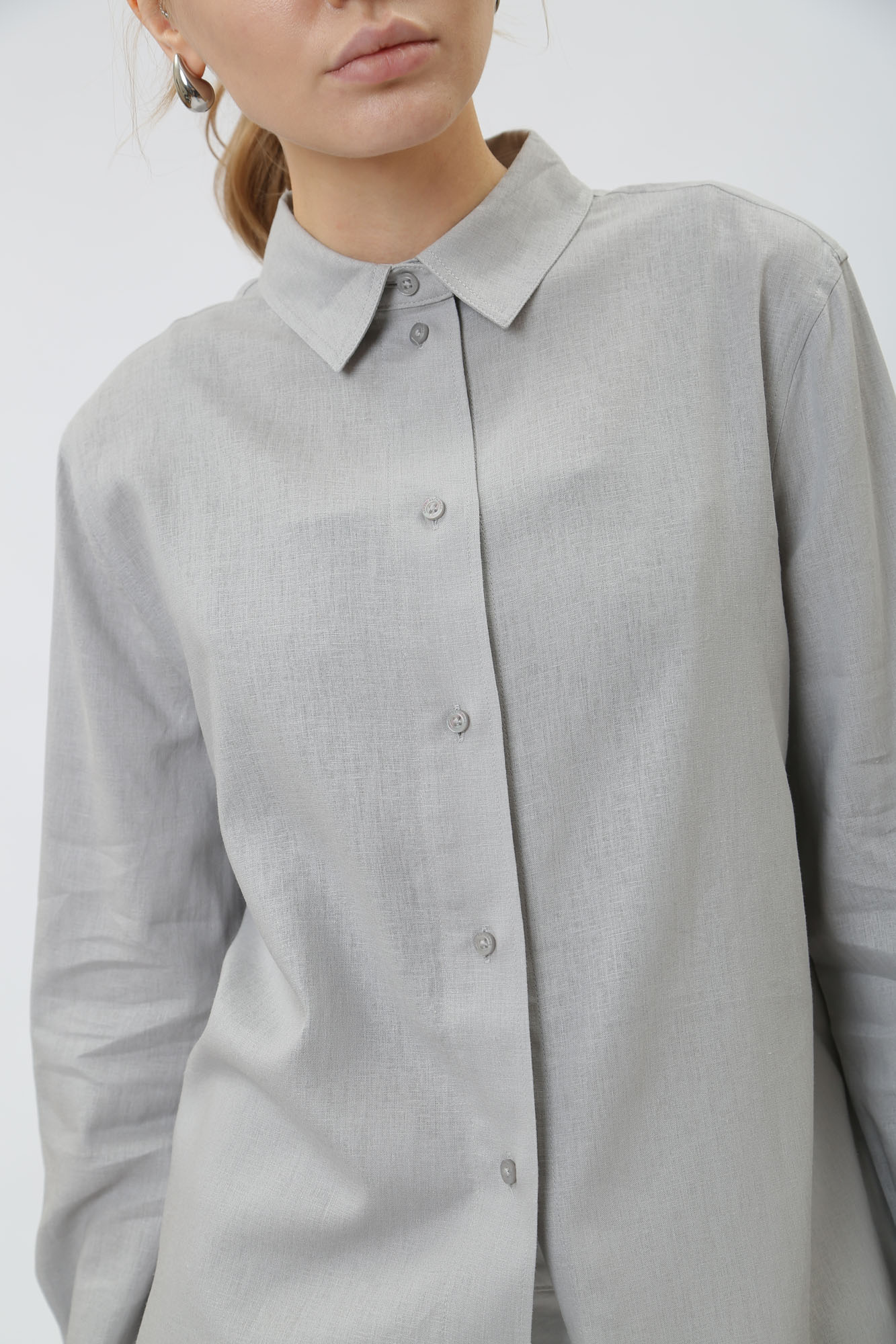 3DYC08_YN3RZ рубашка д/р льняная armani exchange 