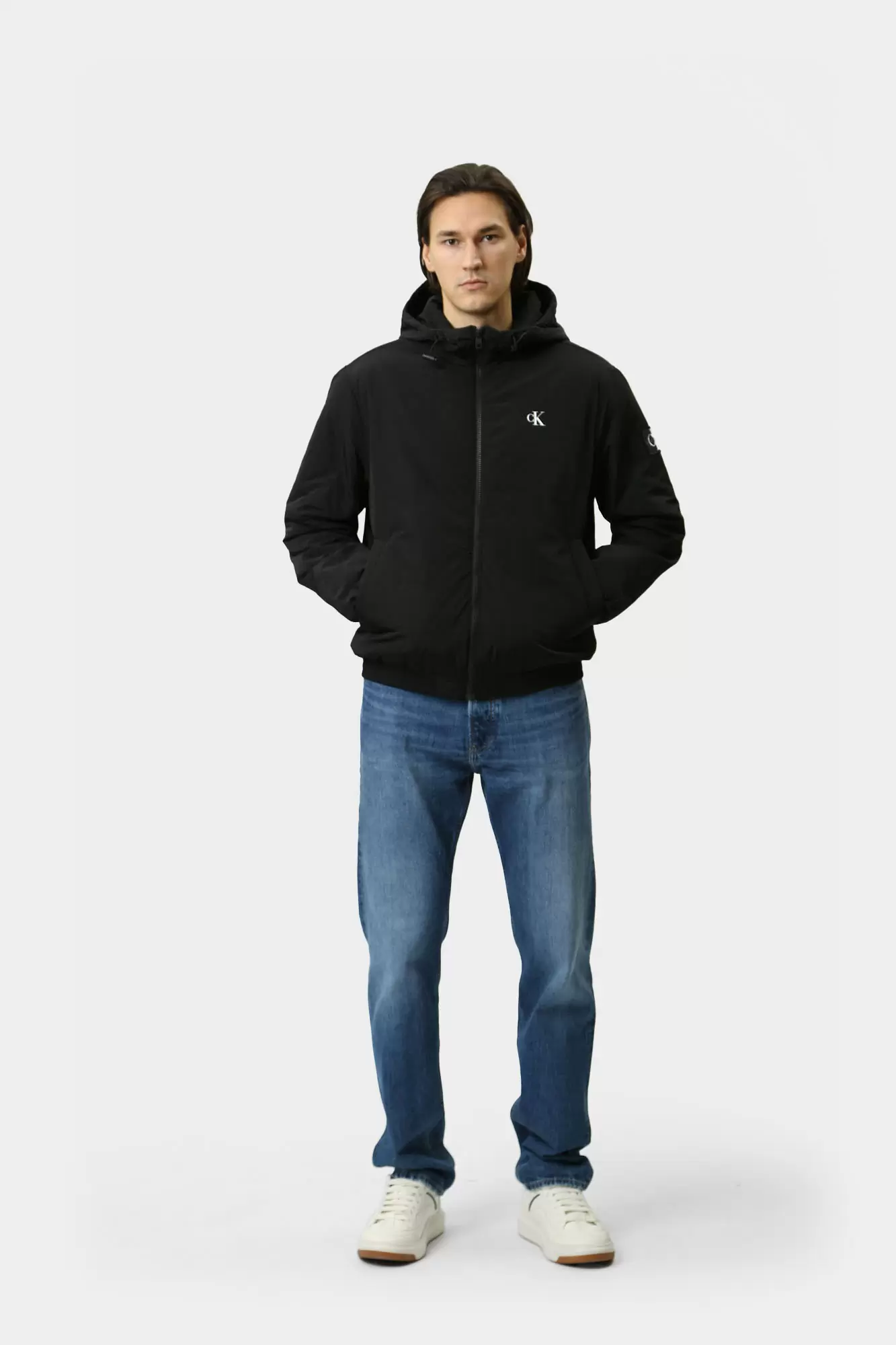 J30J325596 Ветровка Calvin Klein Jeans Черный