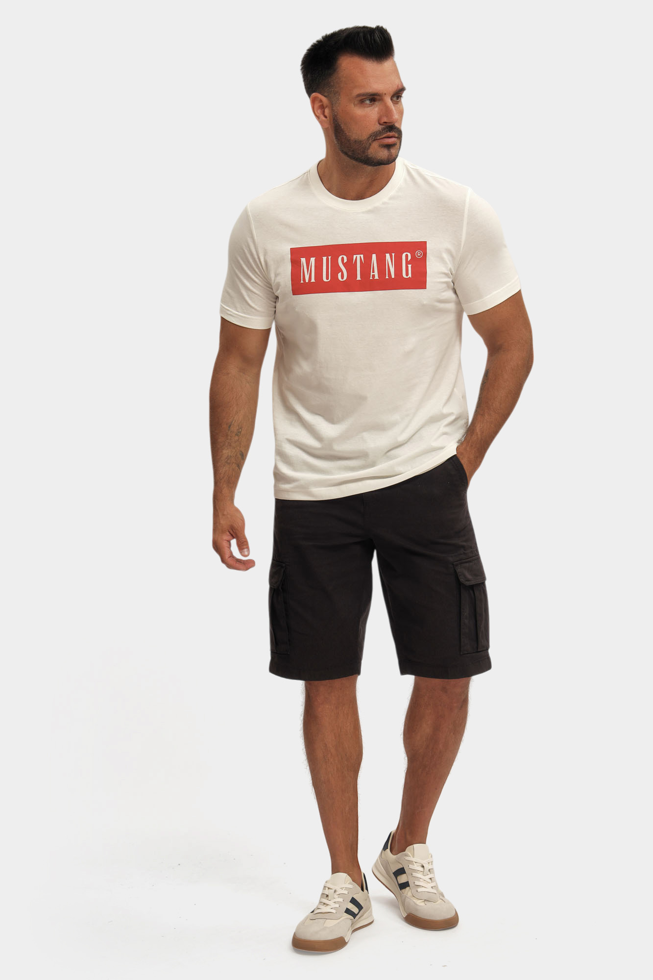 1014749 Футболка Mustang Белый