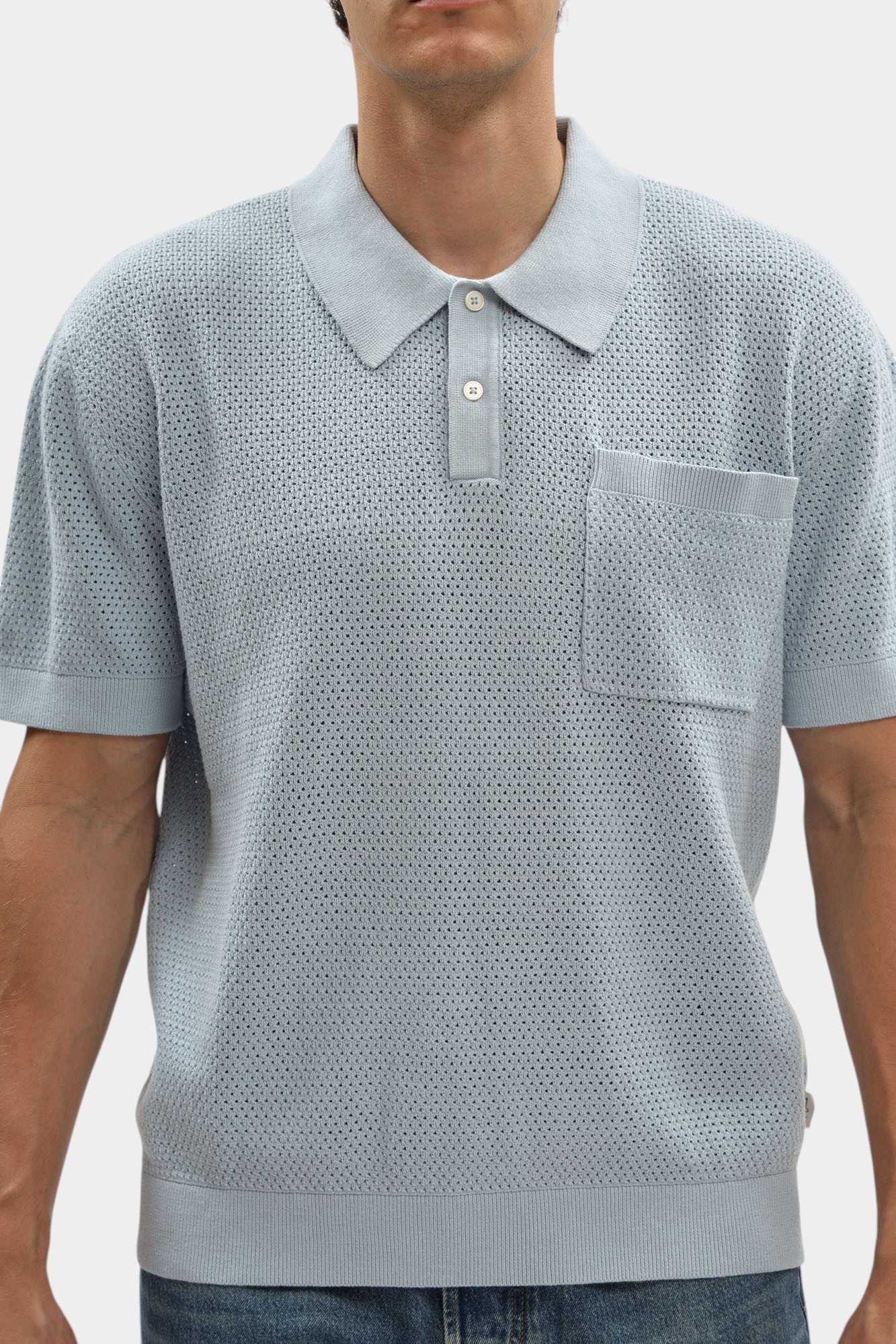 PM702536 Поло Pepe Jeans Голубой