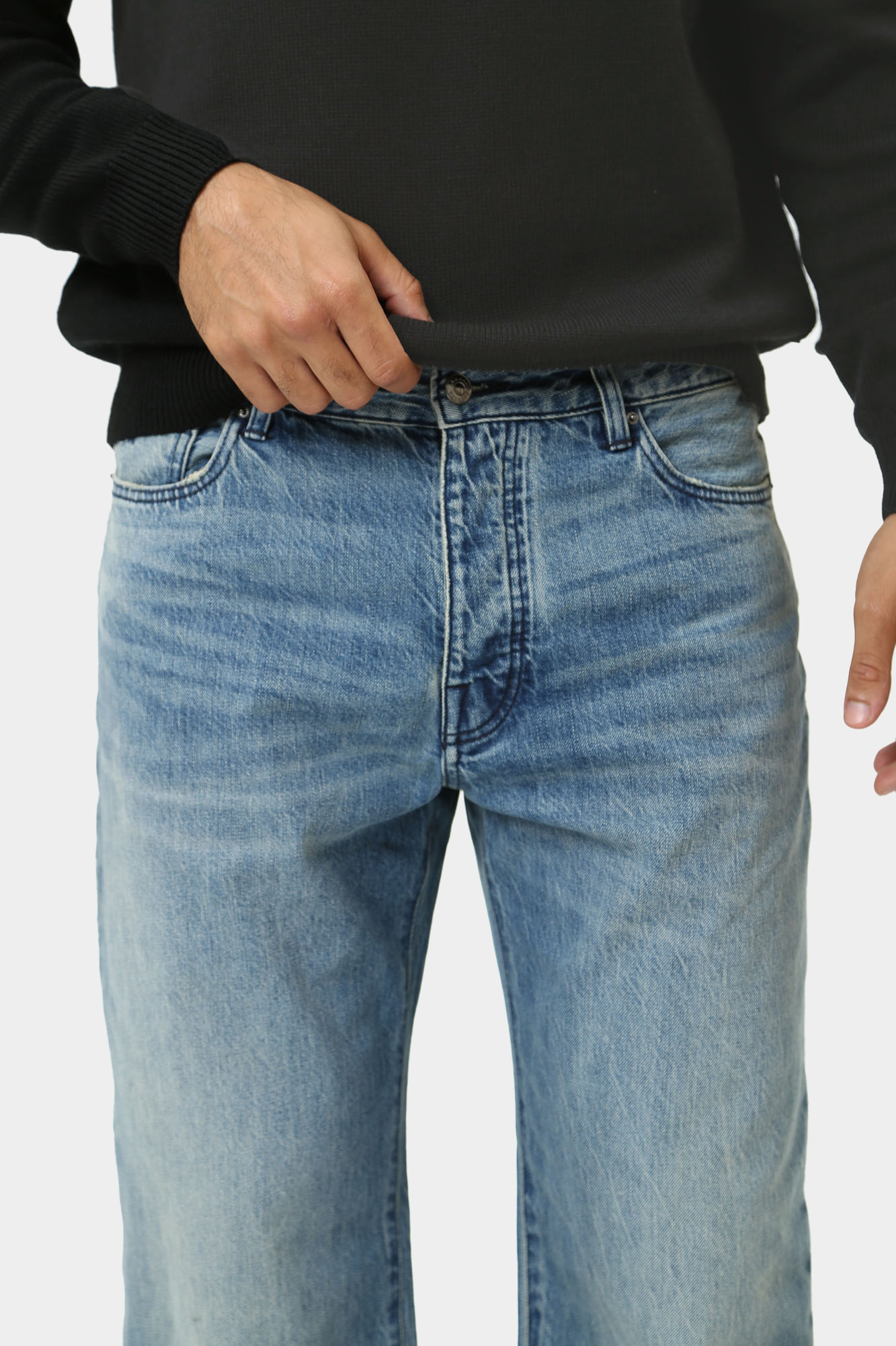 6DZJ88_Z1ZVZ Брюки джинсовые Armani Exchange Синий