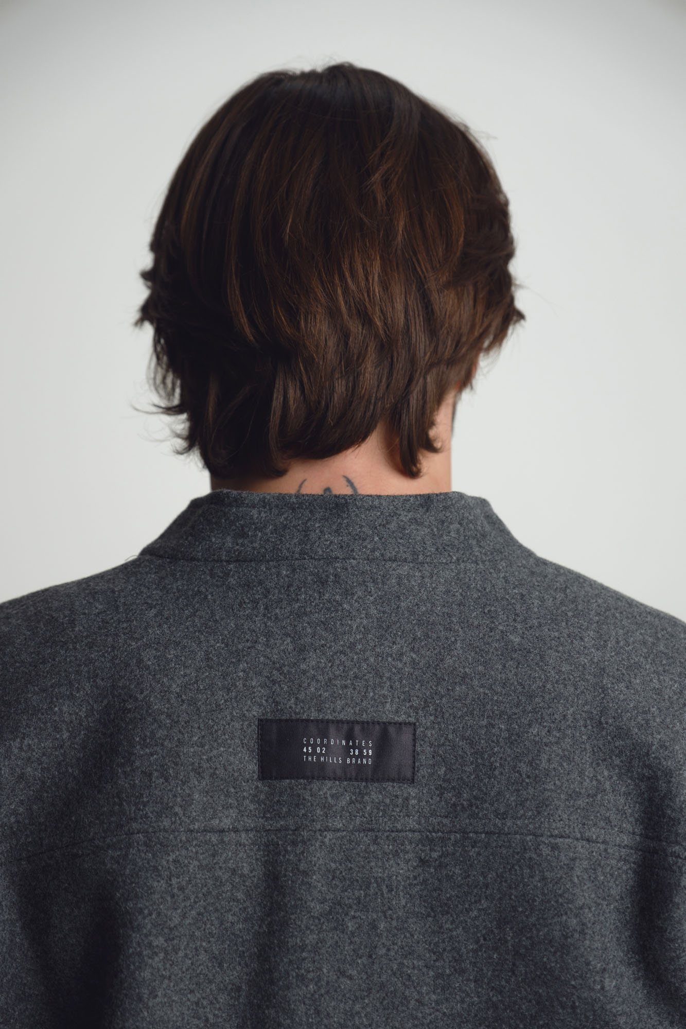 M-252-TH-56-2206 Бомбер The Hills Серый