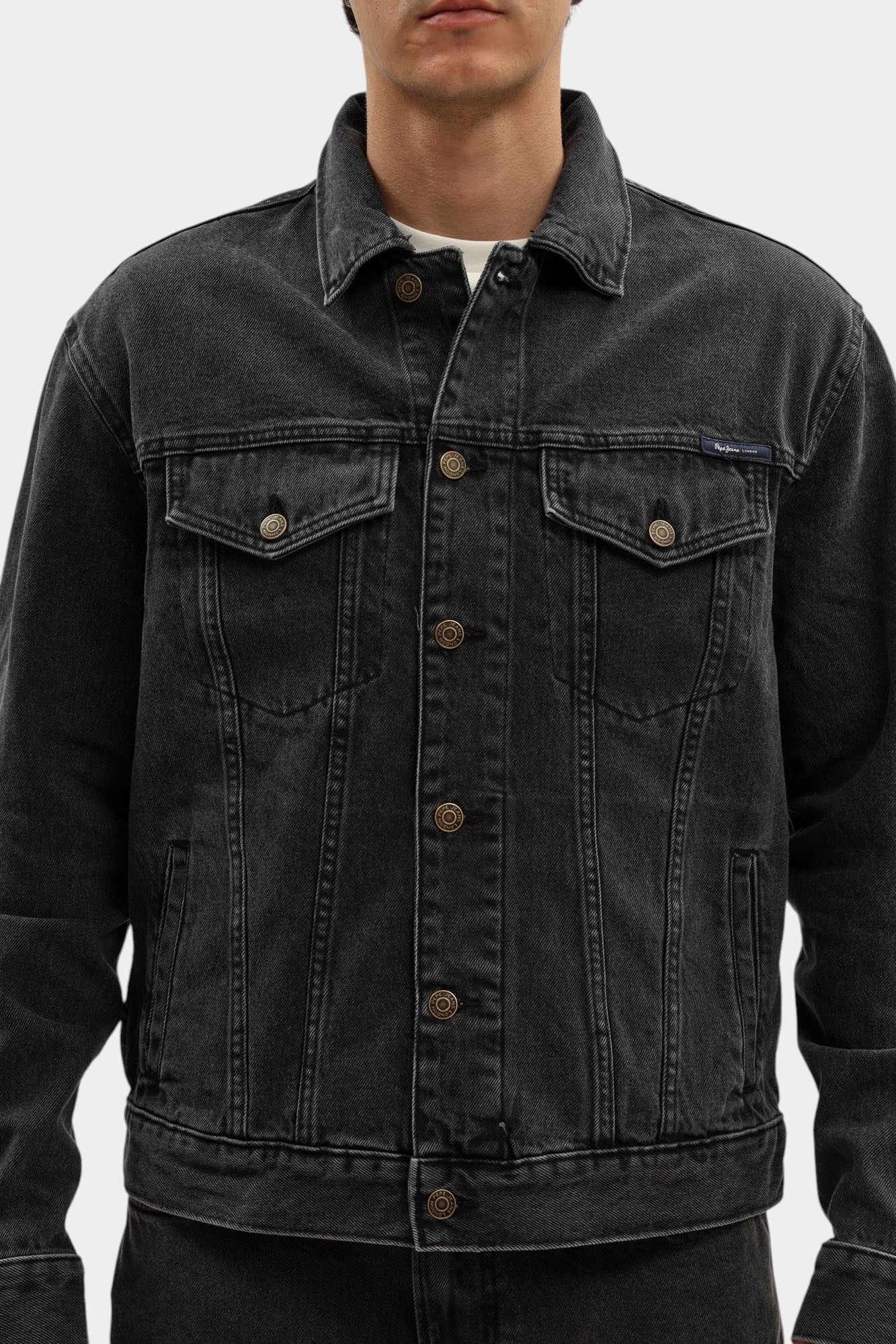 PM4027159U0 Куртка джинсовая Pepe Jeans Черный