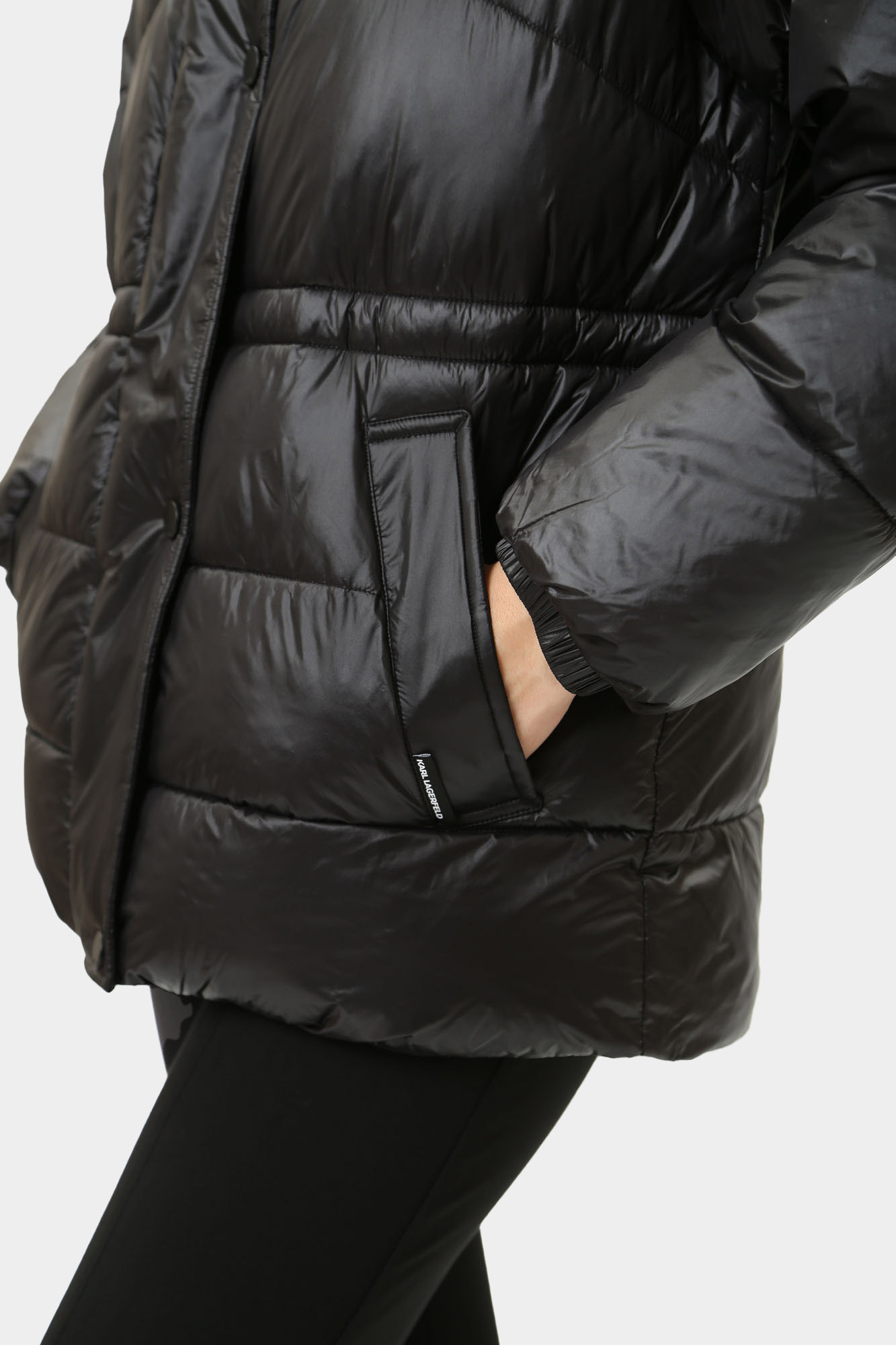 246W1510 куртка утепленная karl lagerfeld