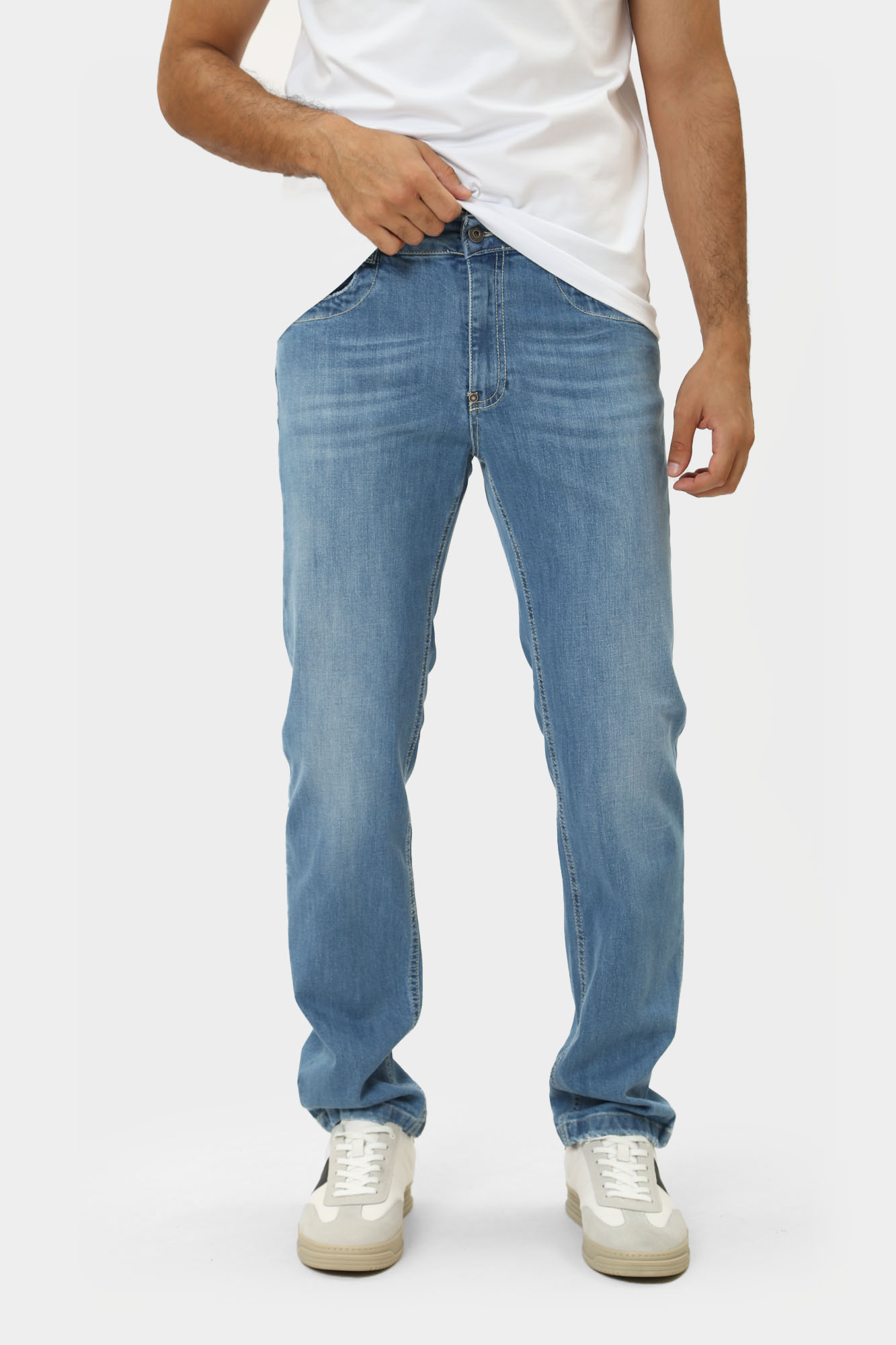 PBMD0006 Брюки джинсовые Bikkembergs Синий