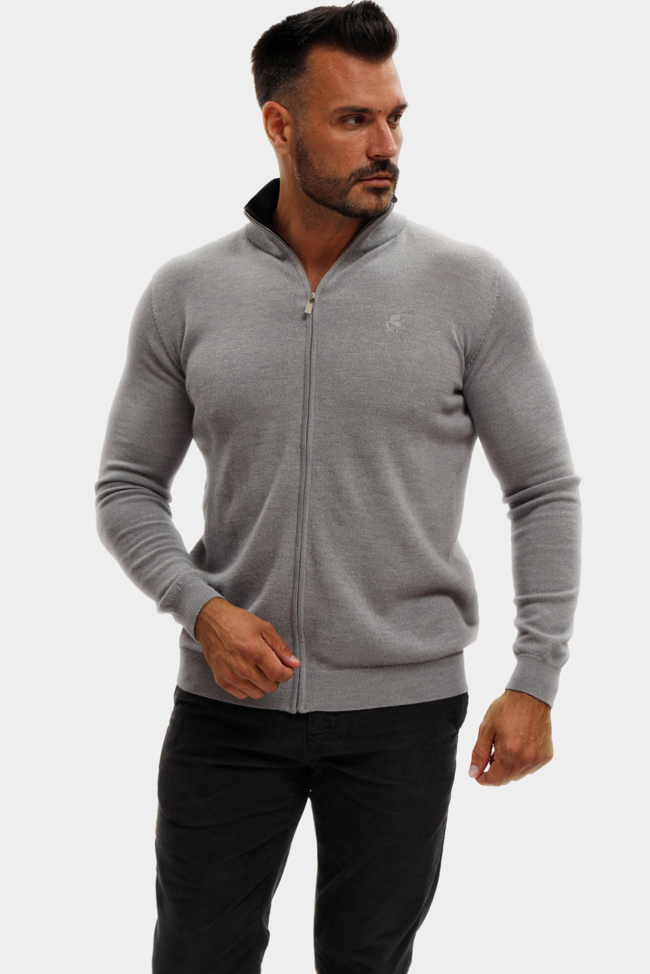 553399_655004 Кардиган Karl Lagerfeld Серый