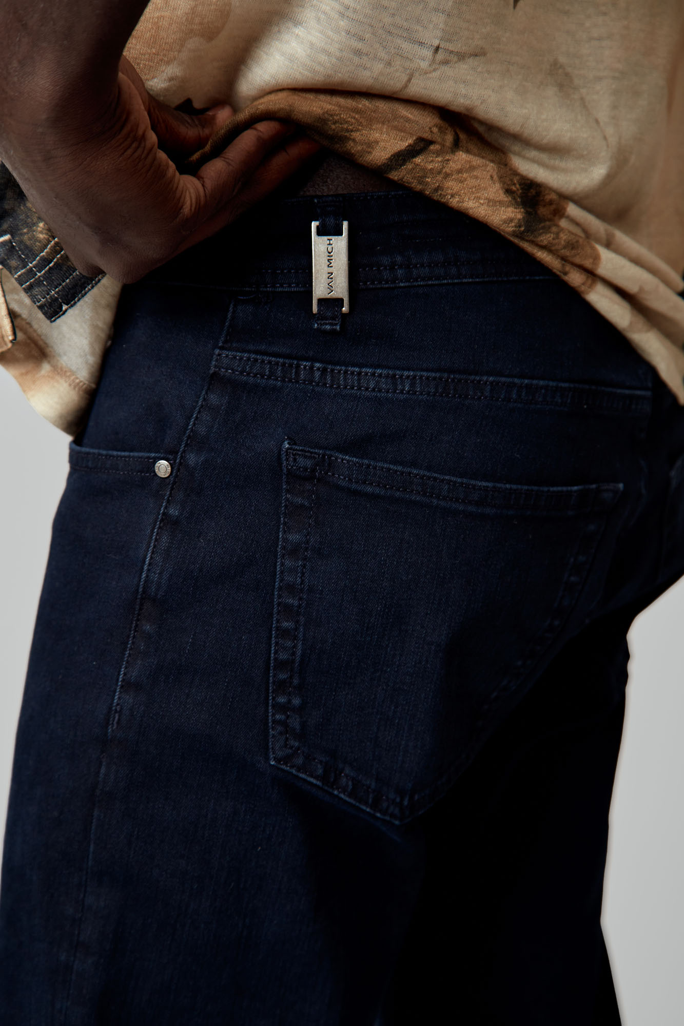 VM-OMA-33-361 Брюки джинсовые Van Mich Синий