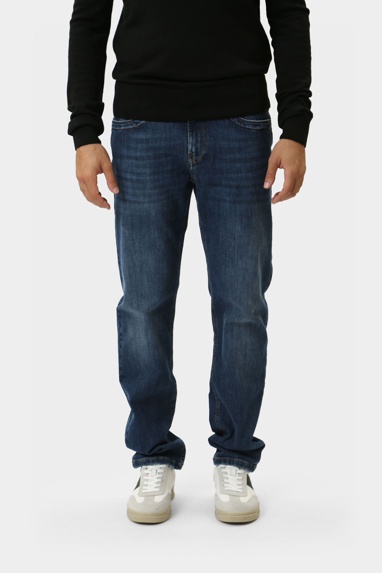 BMD0578 Брюки джинсовые Bikkembergs Синий