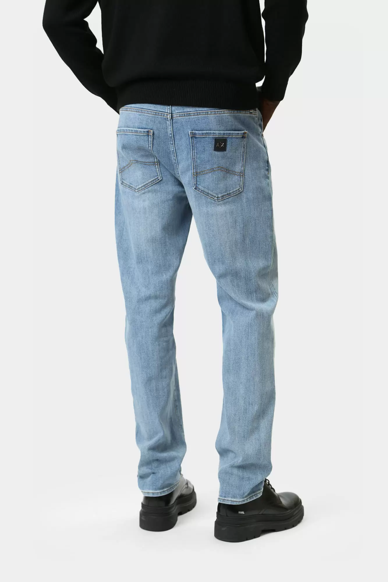 6DZJ13_Z1ZWZ Брюки джинсовые Armani Exchange Синий