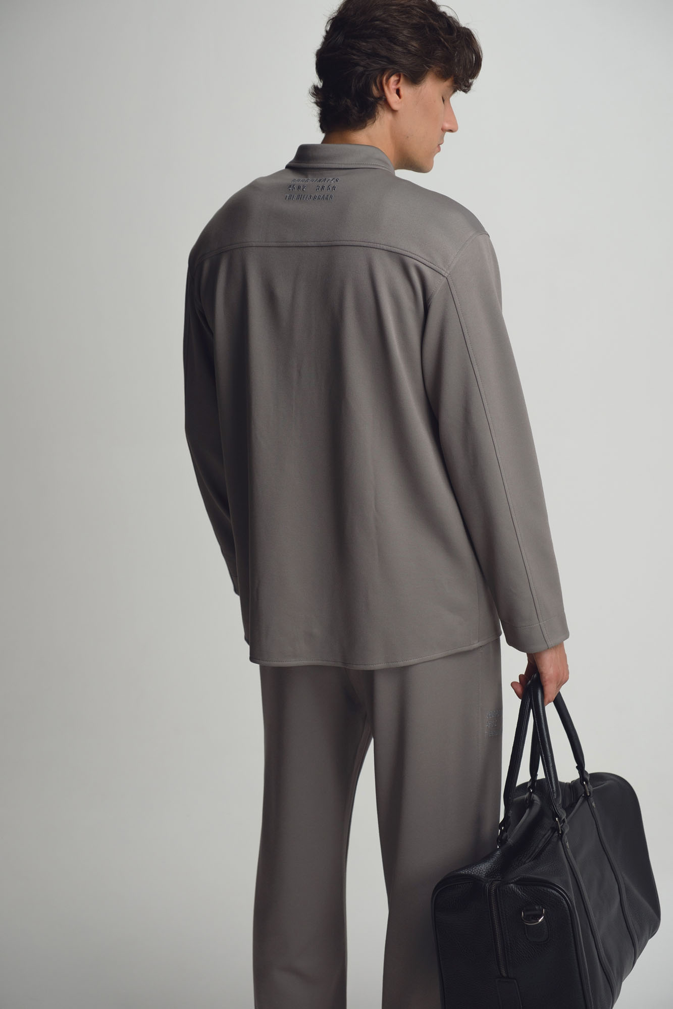 M-252-TH-56-2301 Рубашка д/р The Hills Серый