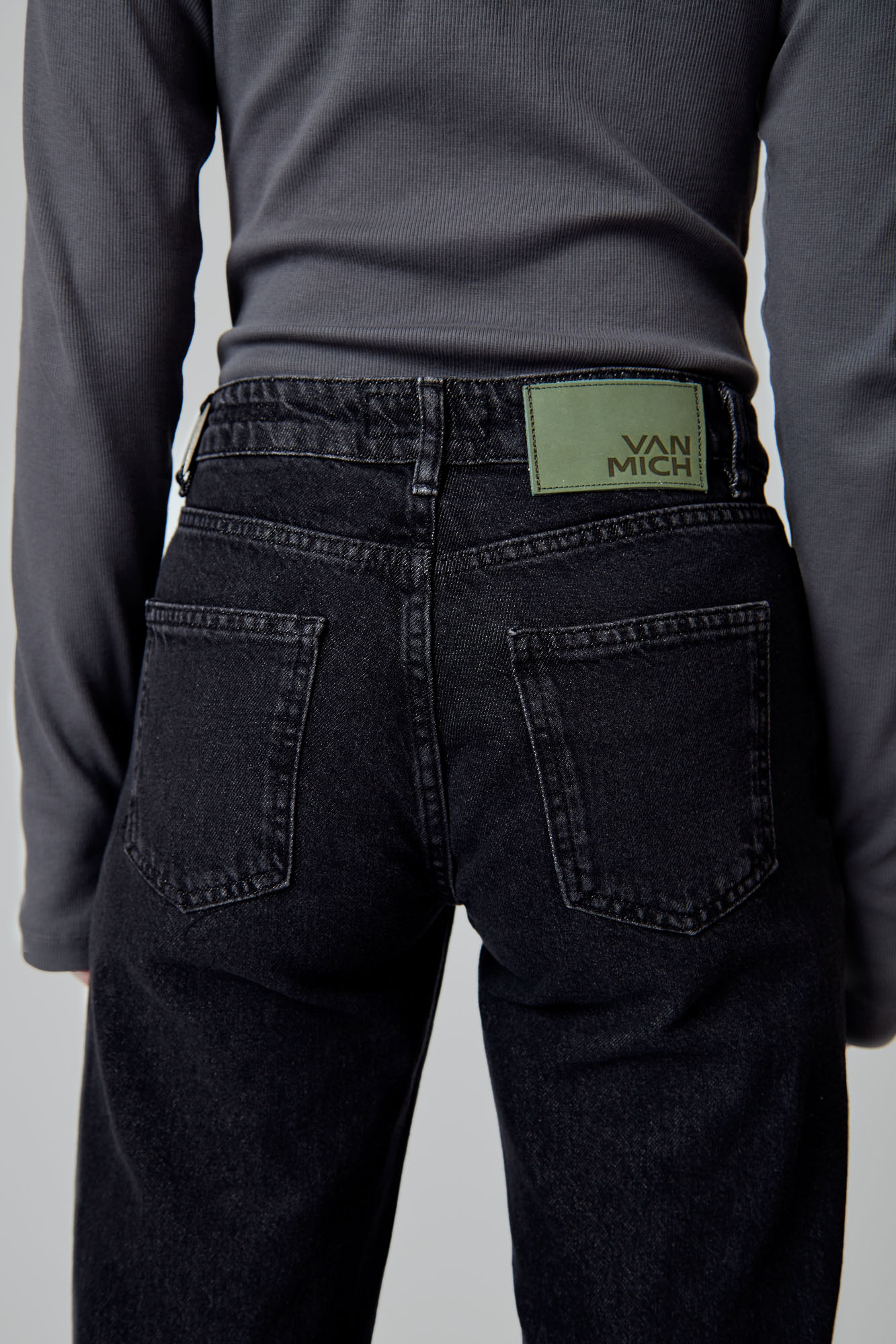 VW-OMA-33-341 брюки джинсовые van mich 
