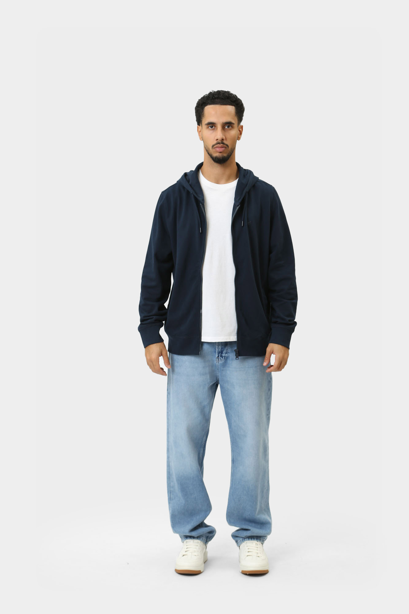 1015631 Толстовка н/з Mustang Синий