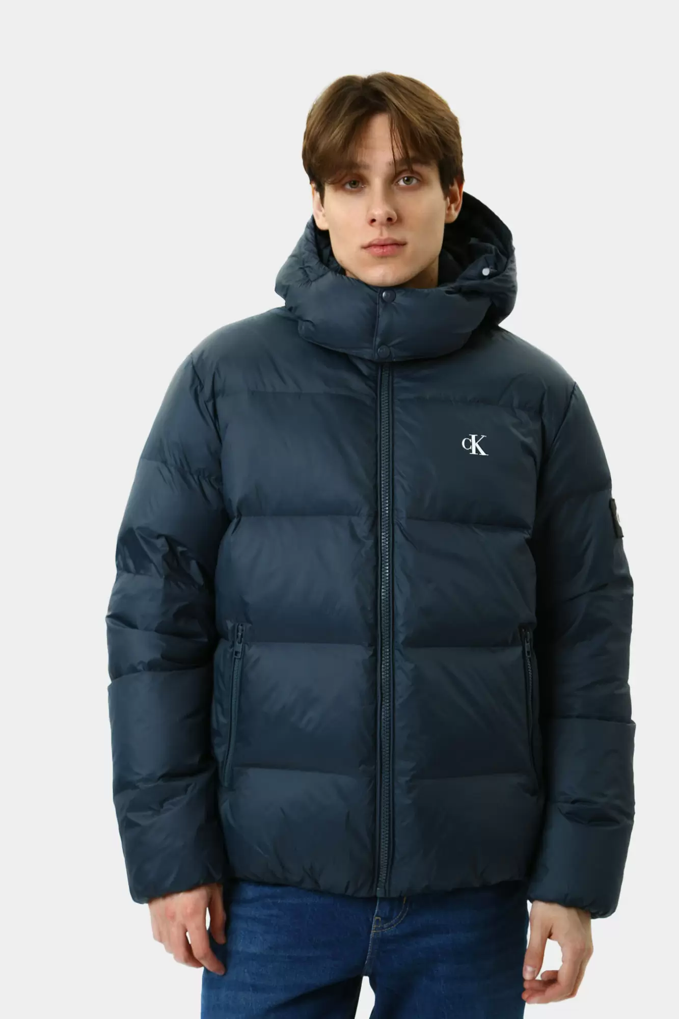 J30J325946 Куртка пуховая Calvin Klein Jeans Синий