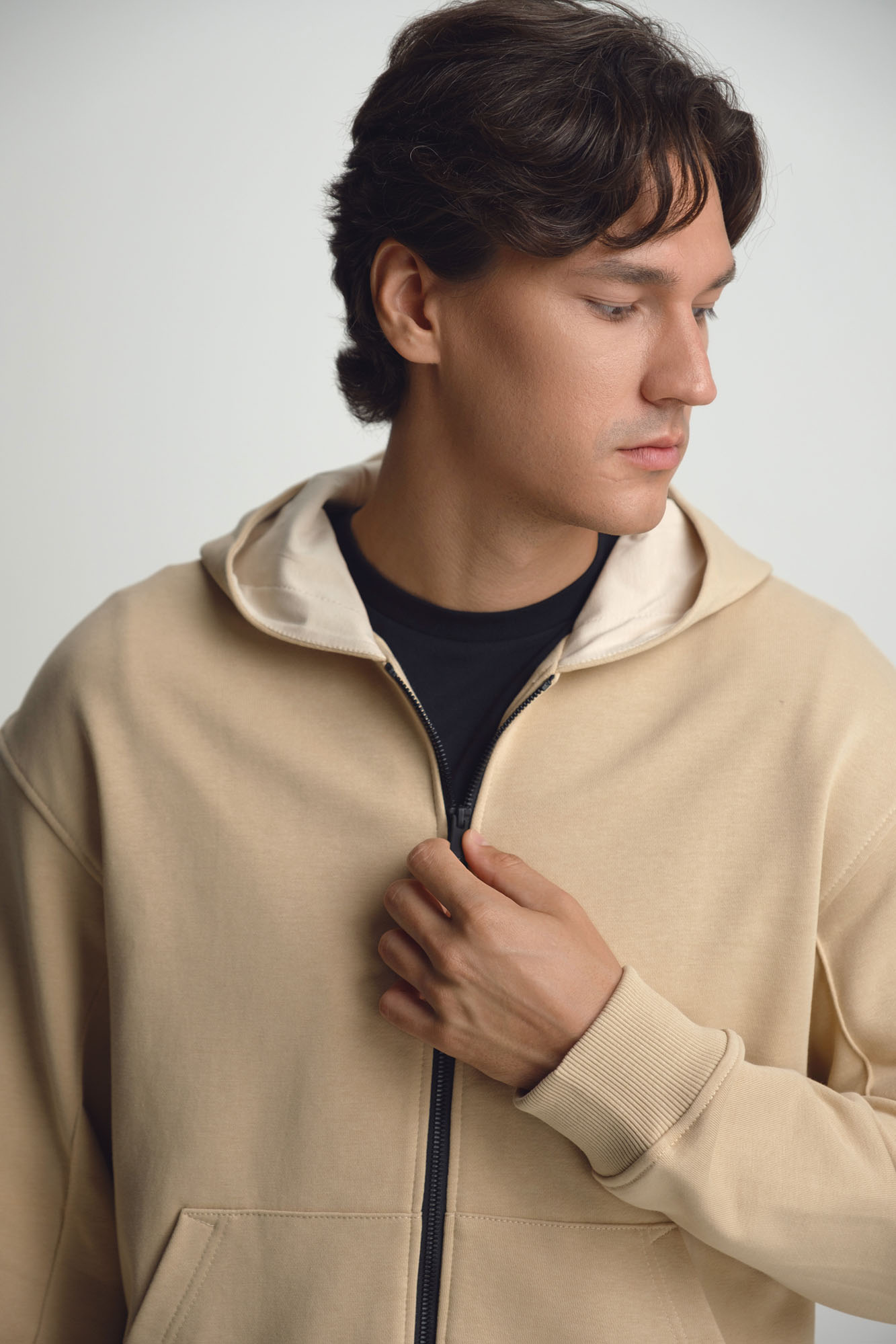 M-252-P-20-0701 Толстовка The Hills Бежевый