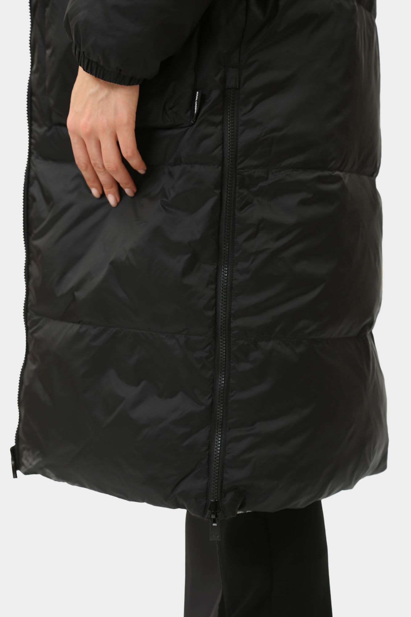 246W1505 куртка утепленная двусторонняя karl lagerfeld