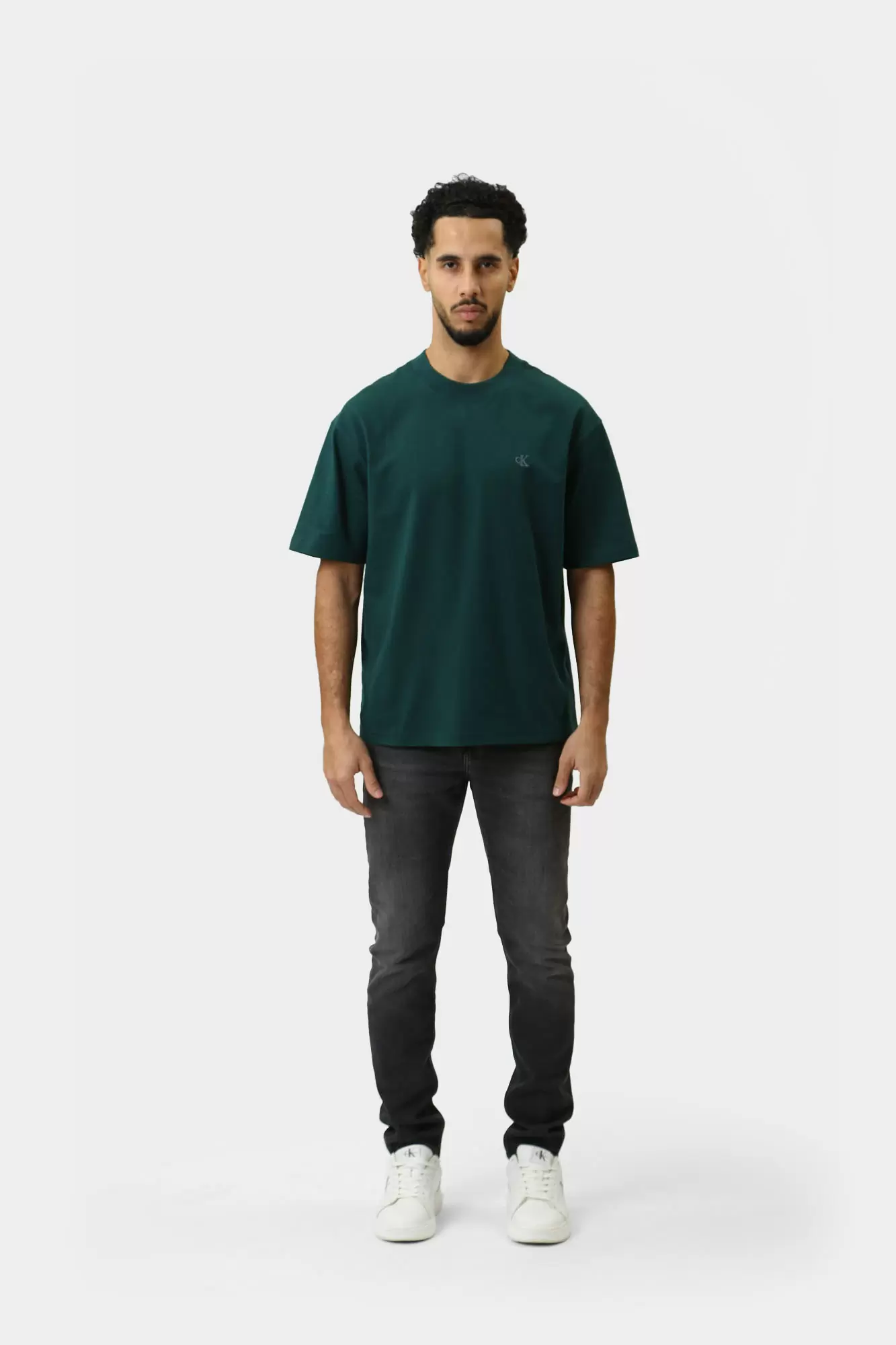 J30J326458 Футболка Calvin Klein Jeans Зеленый