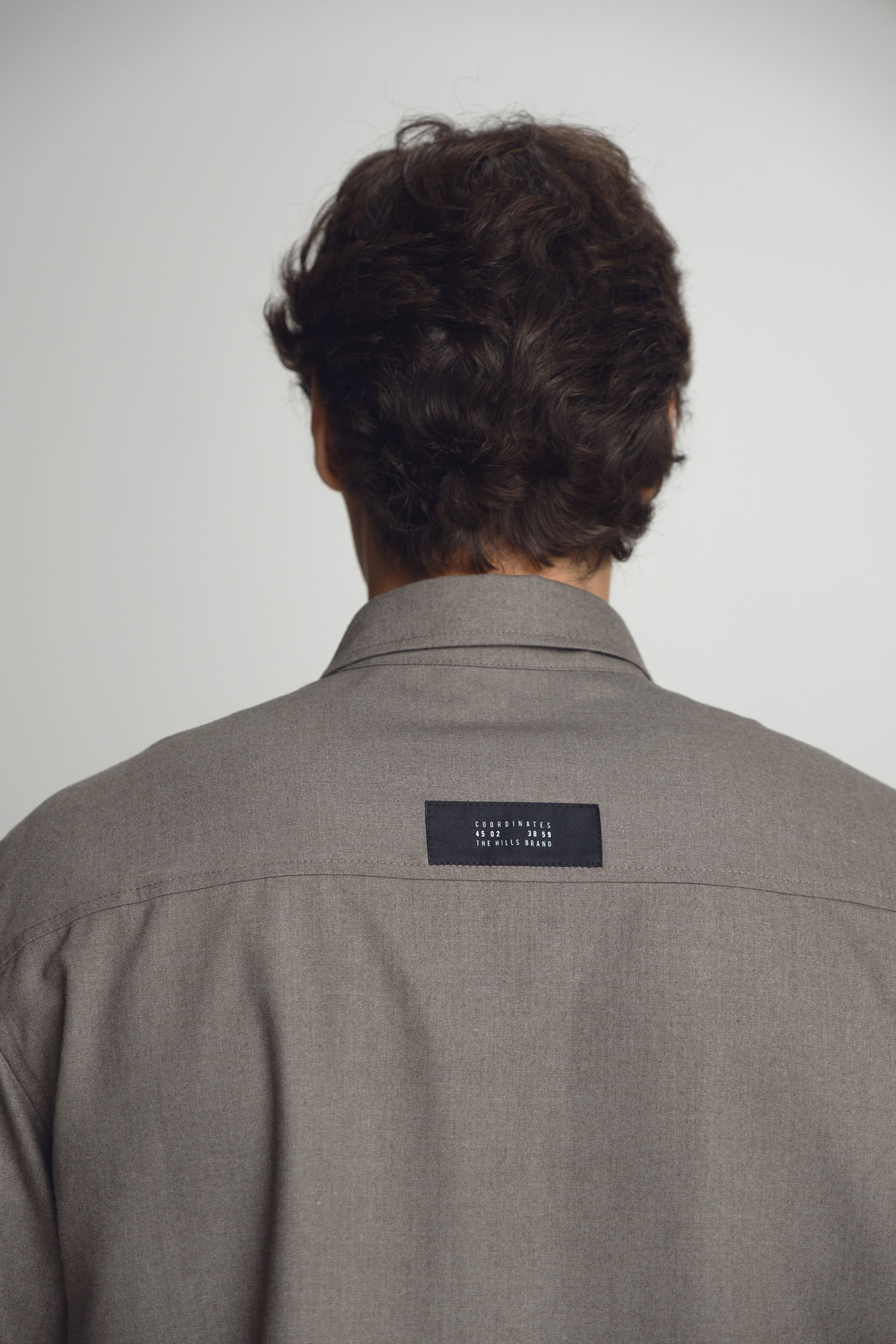 M-252-TH-56-2203 Рубашка д/р The Hills Серый