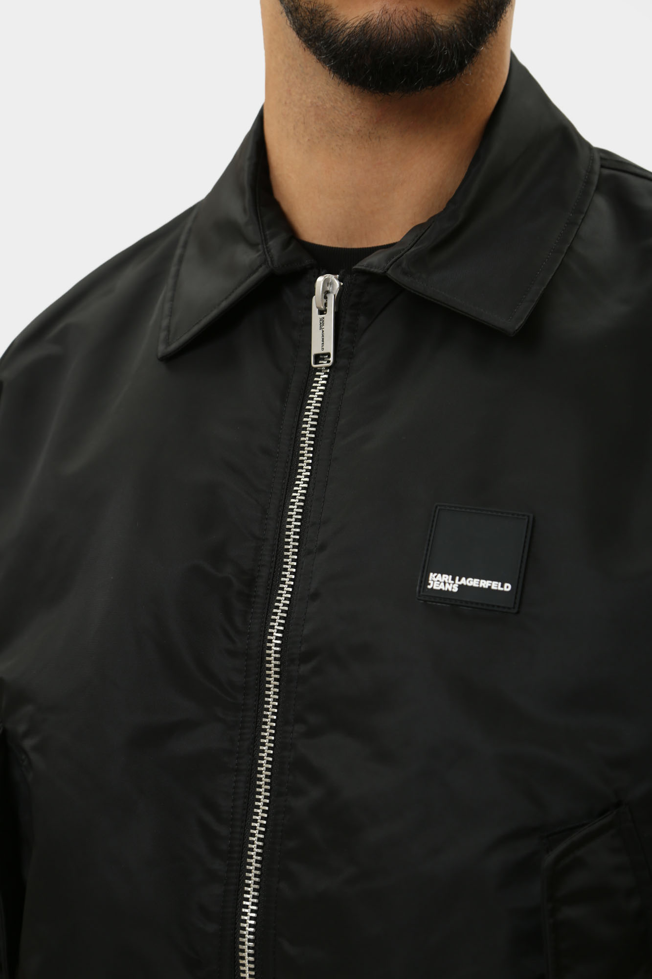 245D1501 Бомбер Karl Lagerfeld Jeans Черный