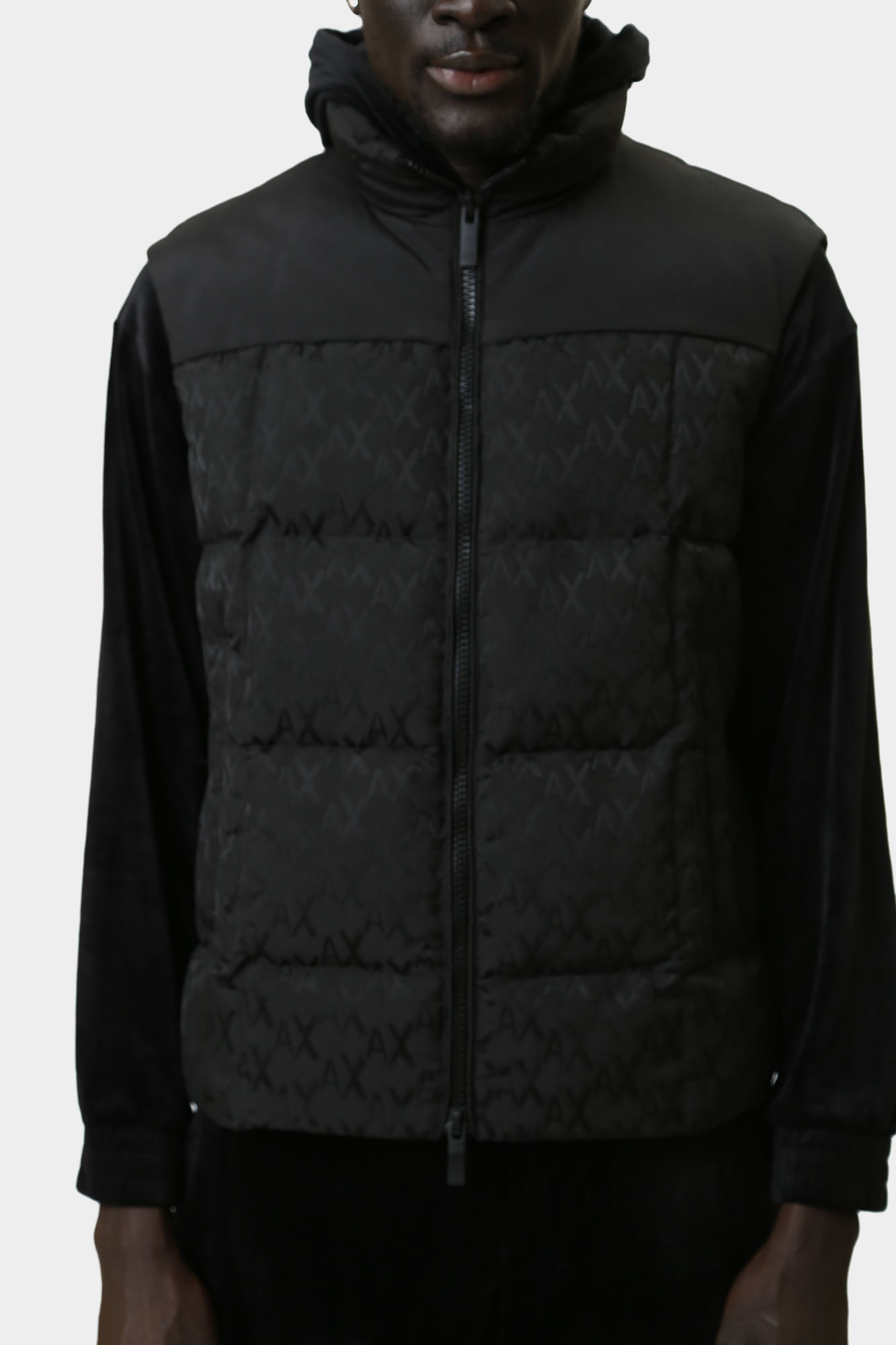 6DZQL1_ZN5GZ Жилет пуховый Armani Exchange Черный