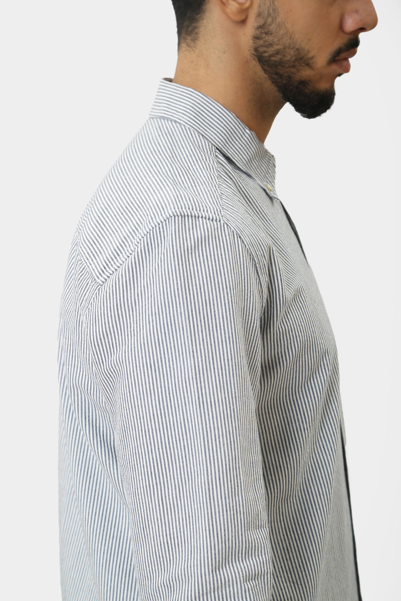 1015620 Рубашка д/р Mustang Синий