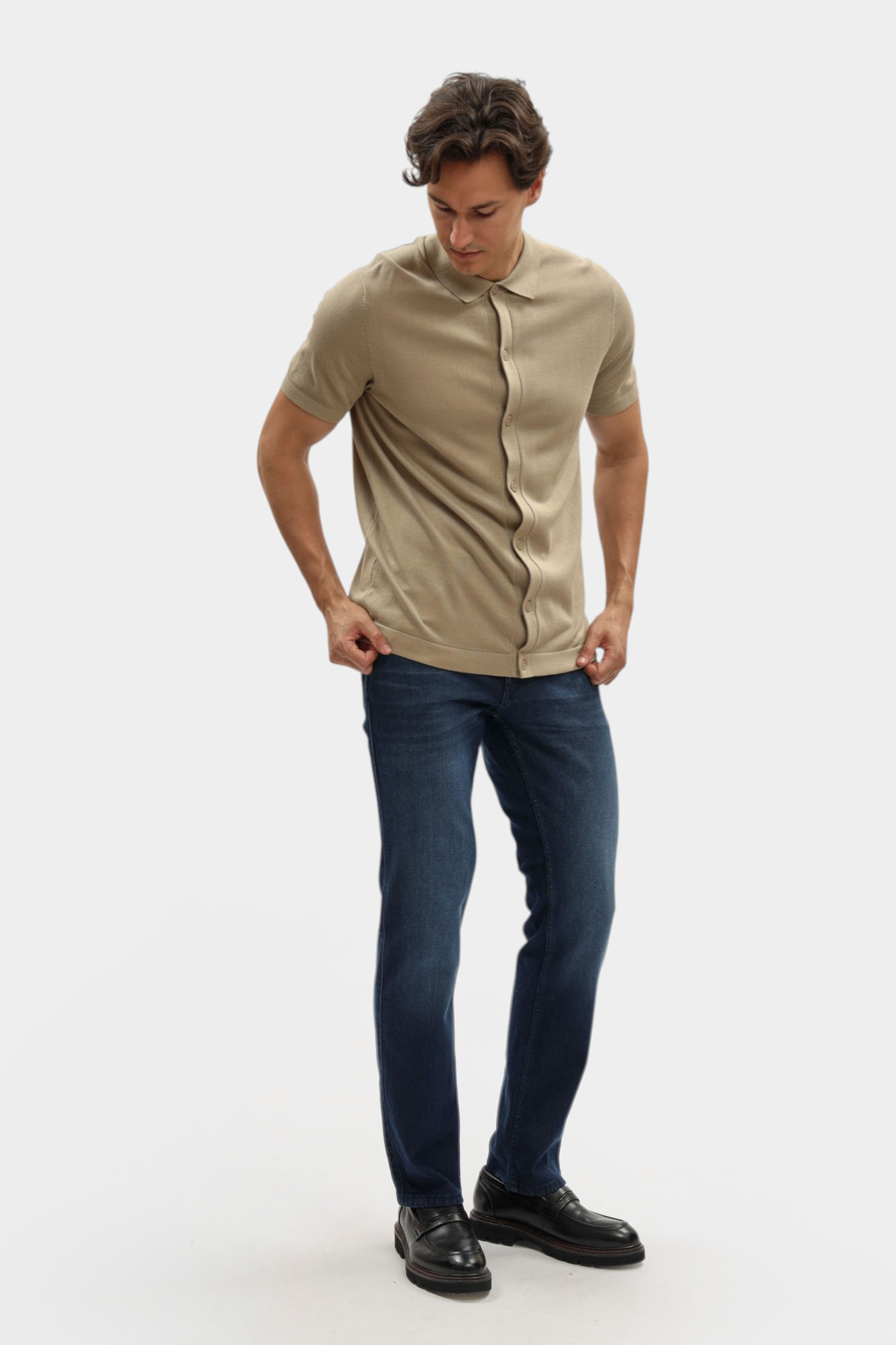 1016439-500 Джинсы Mustang Синий