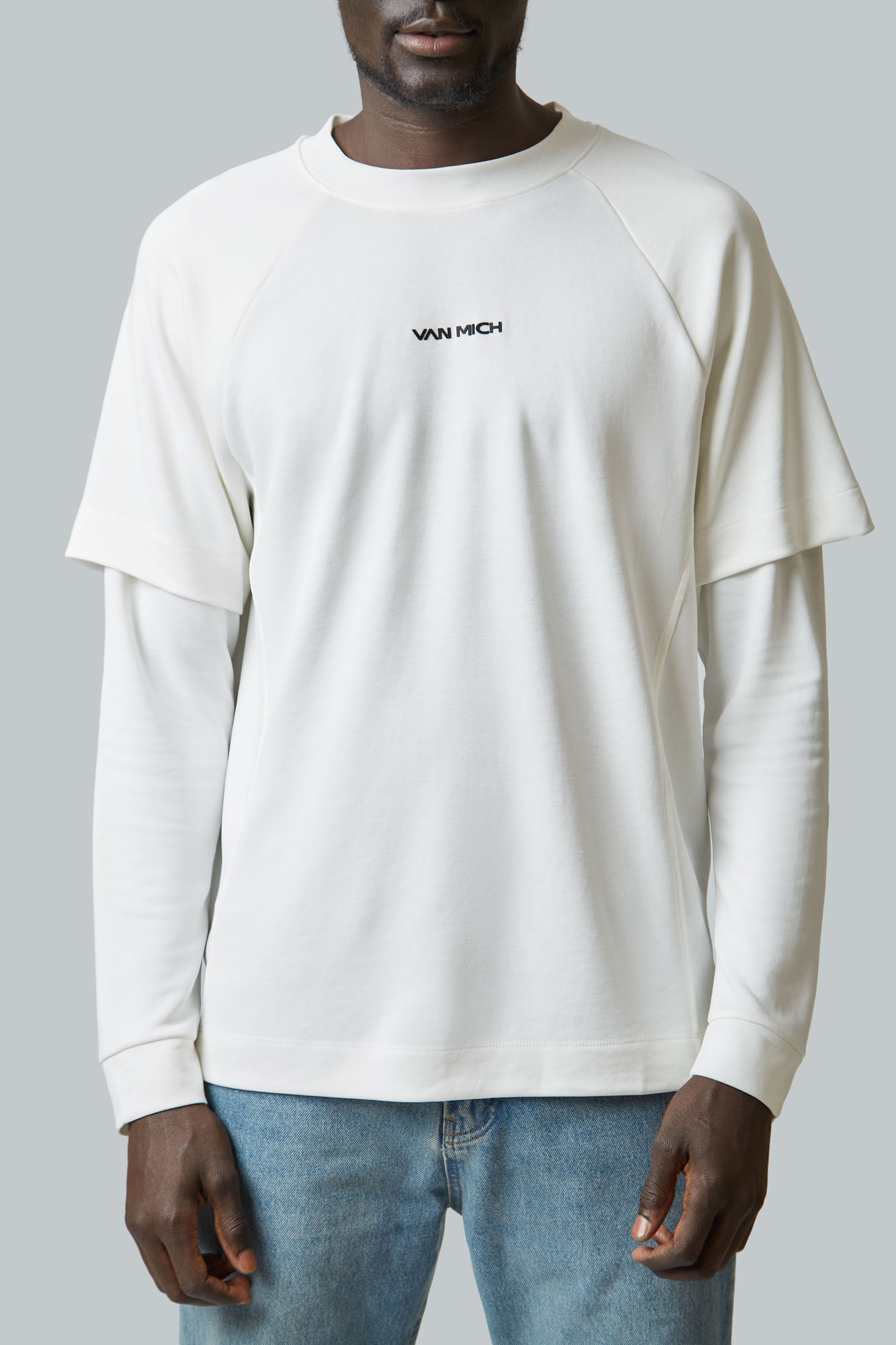 VM-ERK-53-310 Футболка д/р Van Mich Белый
