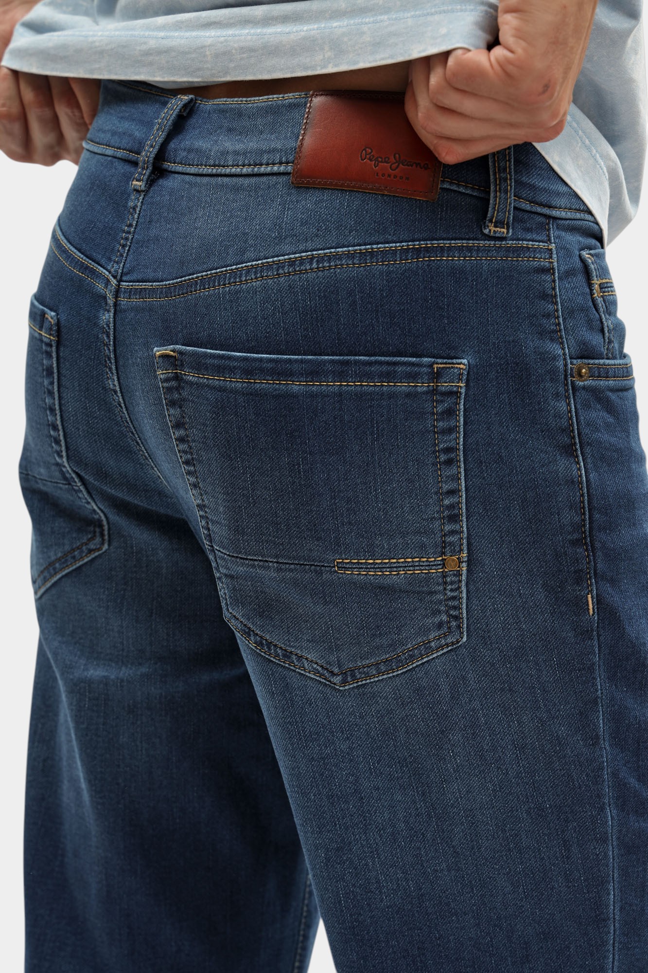 PM2084025AG Брюки джинсовые Pepe Jeans Синий