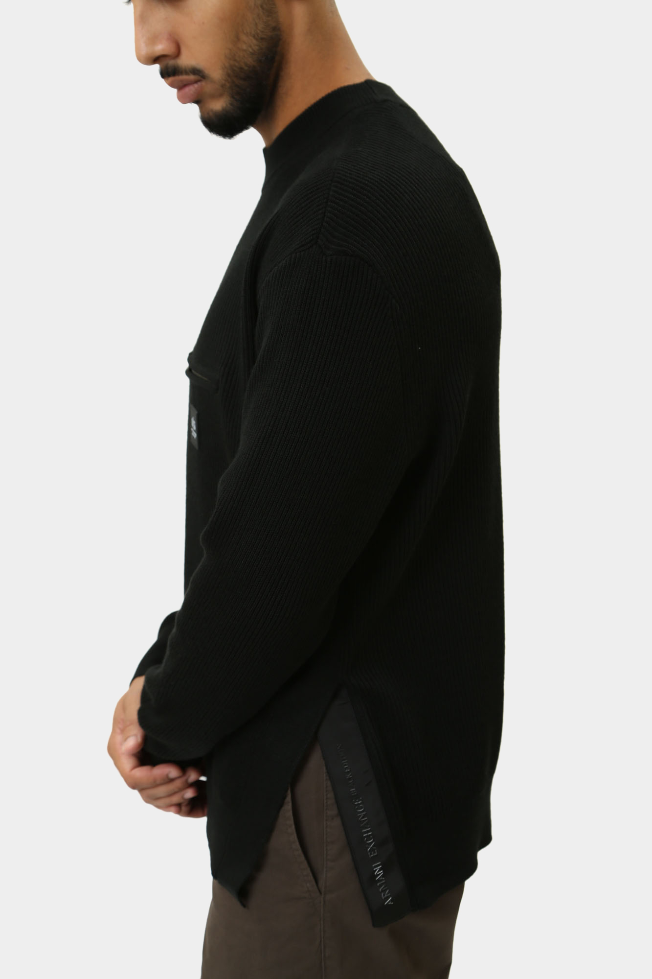 XM000029_AF10348 Джемпер Armani Exchange Черный