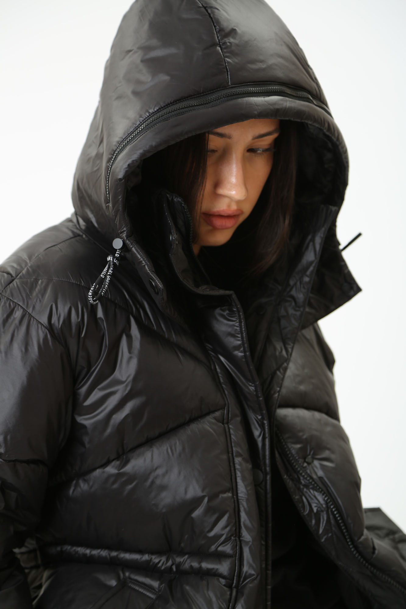 246W1510 куртка утепленная karl lagerfeld