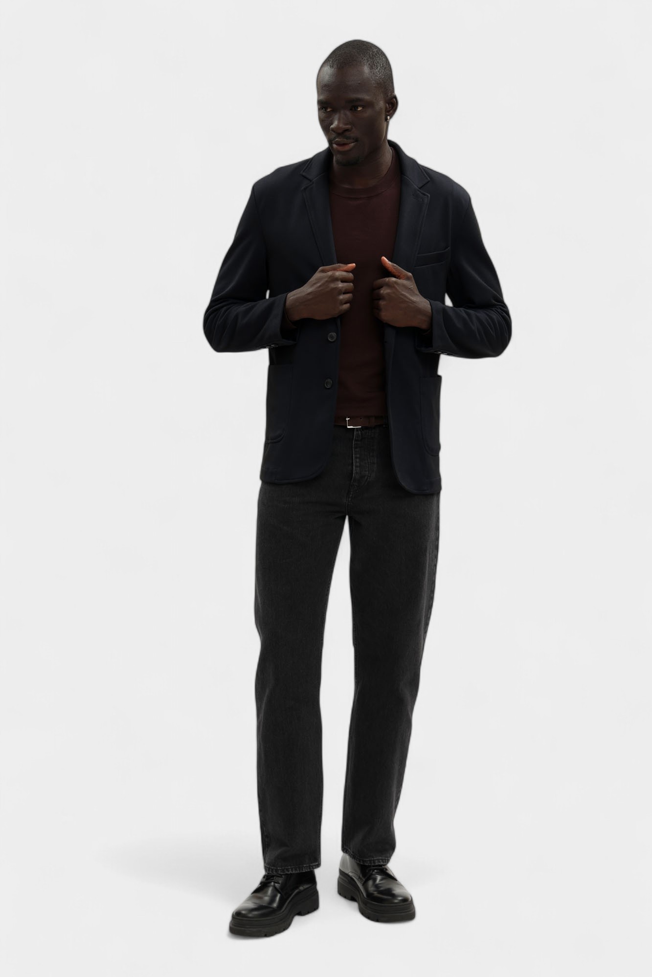 Q037M000002N-MI201J11-08XK Пиджак Trussardi Черный