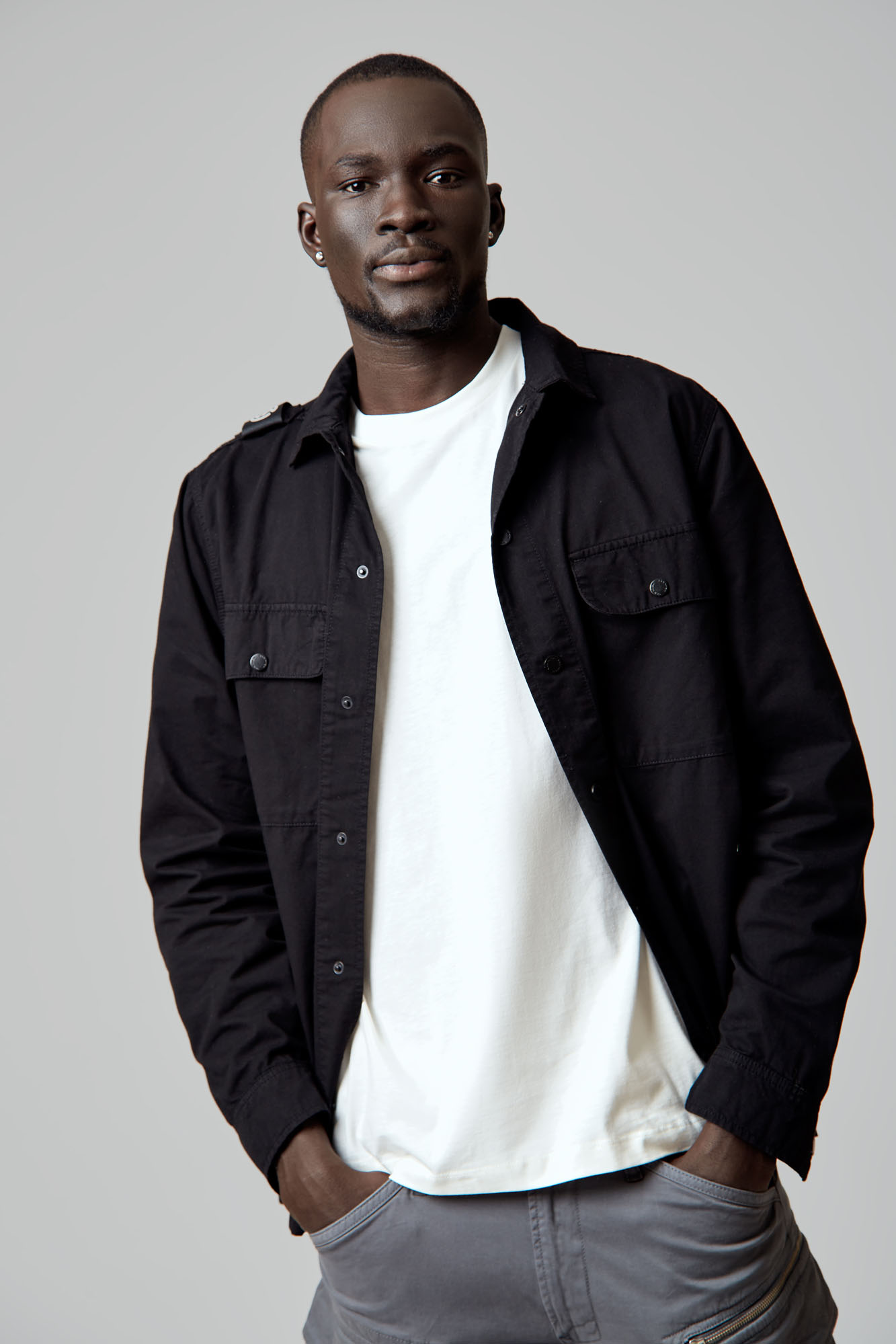 VM-OMA-46-346 Рубашка д/р Van Mich Черный