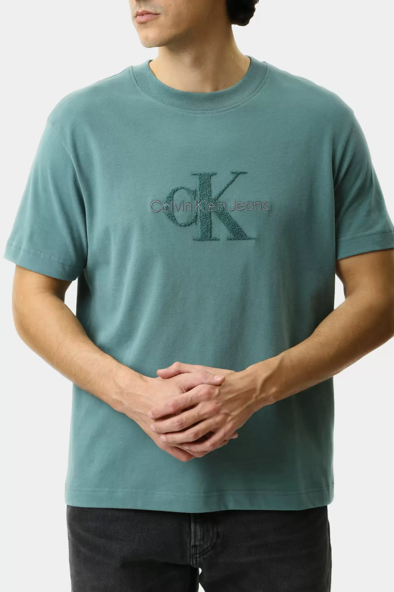 J30J326158 Футболка Calvin Klein Jeans Зеленый