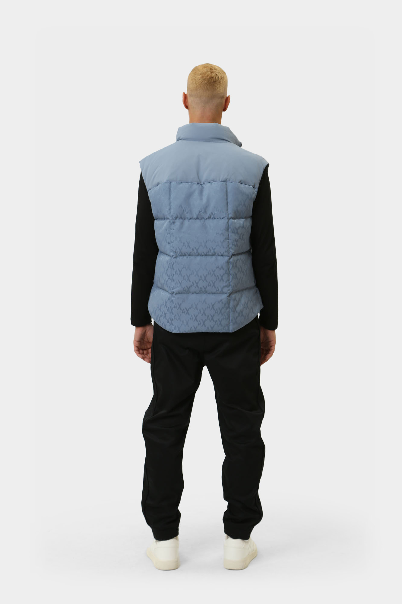 6DZQL1_ZN5GZ Жилет пуховый Armani Exchange Голубой