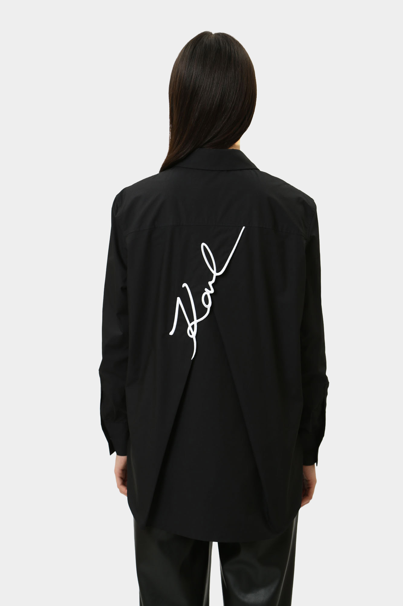 245W1603 рубашка д/р karl lagerfeld 