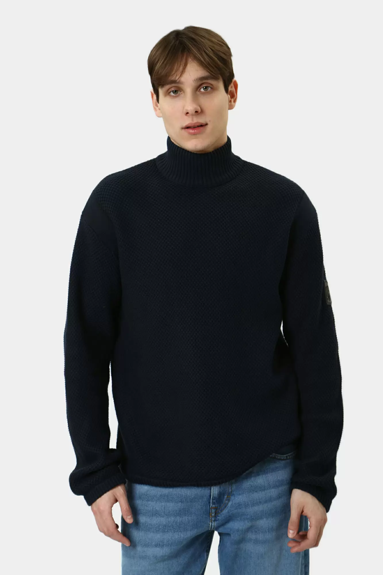 1015816 Джемпер Mustang Синий