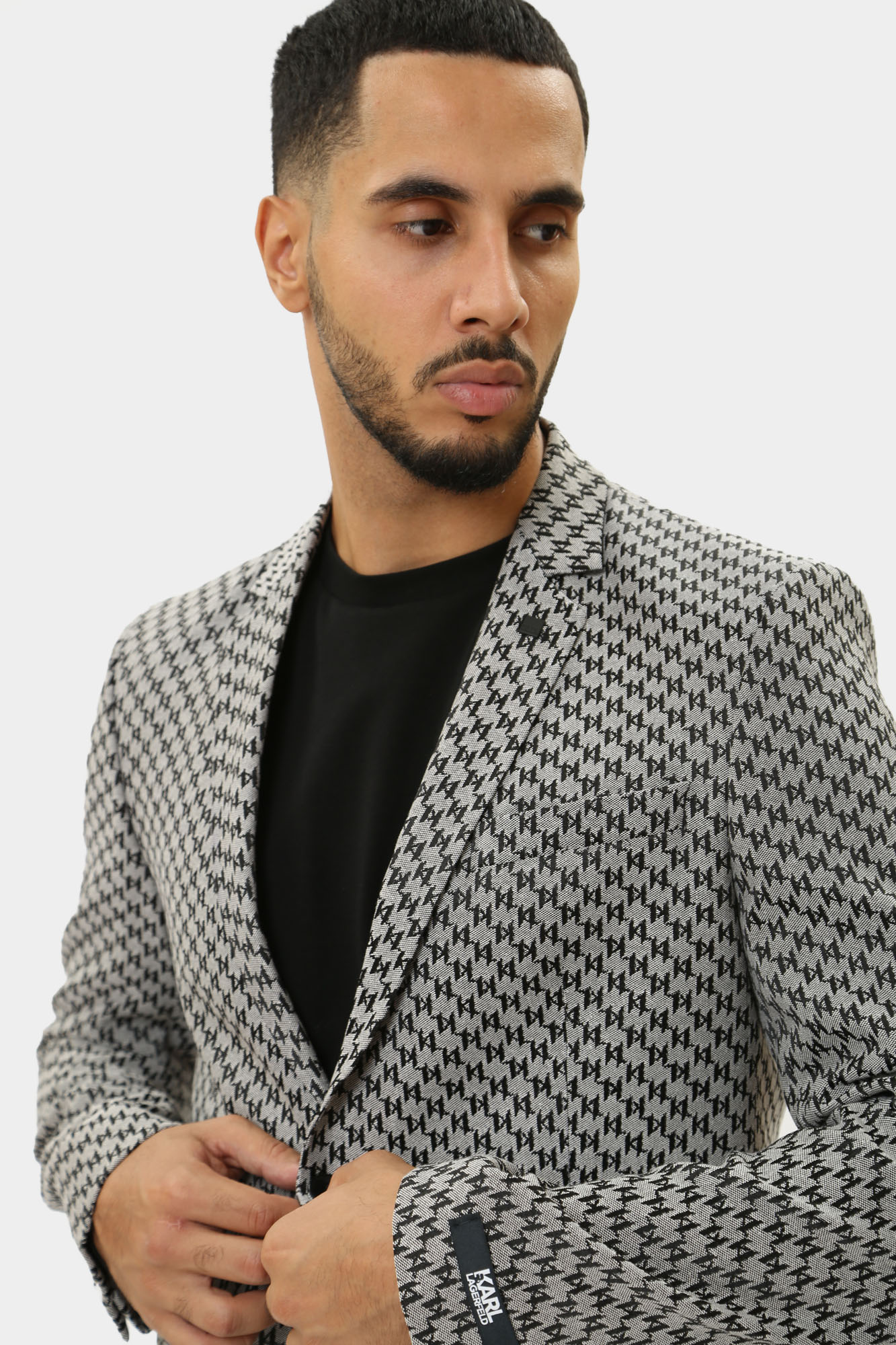 542115_15520 Пиджак классический Karl Lagerfeld Черный