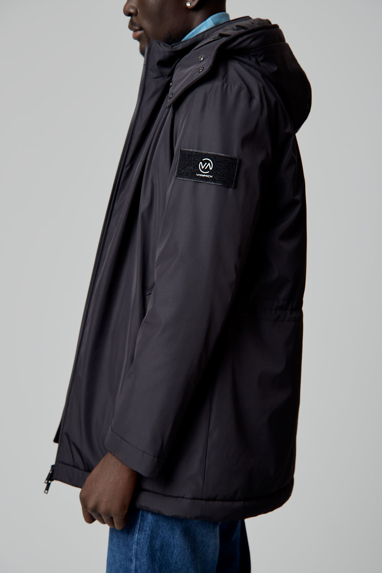 VM-CRI-52-330 Парка Van Mich Черный