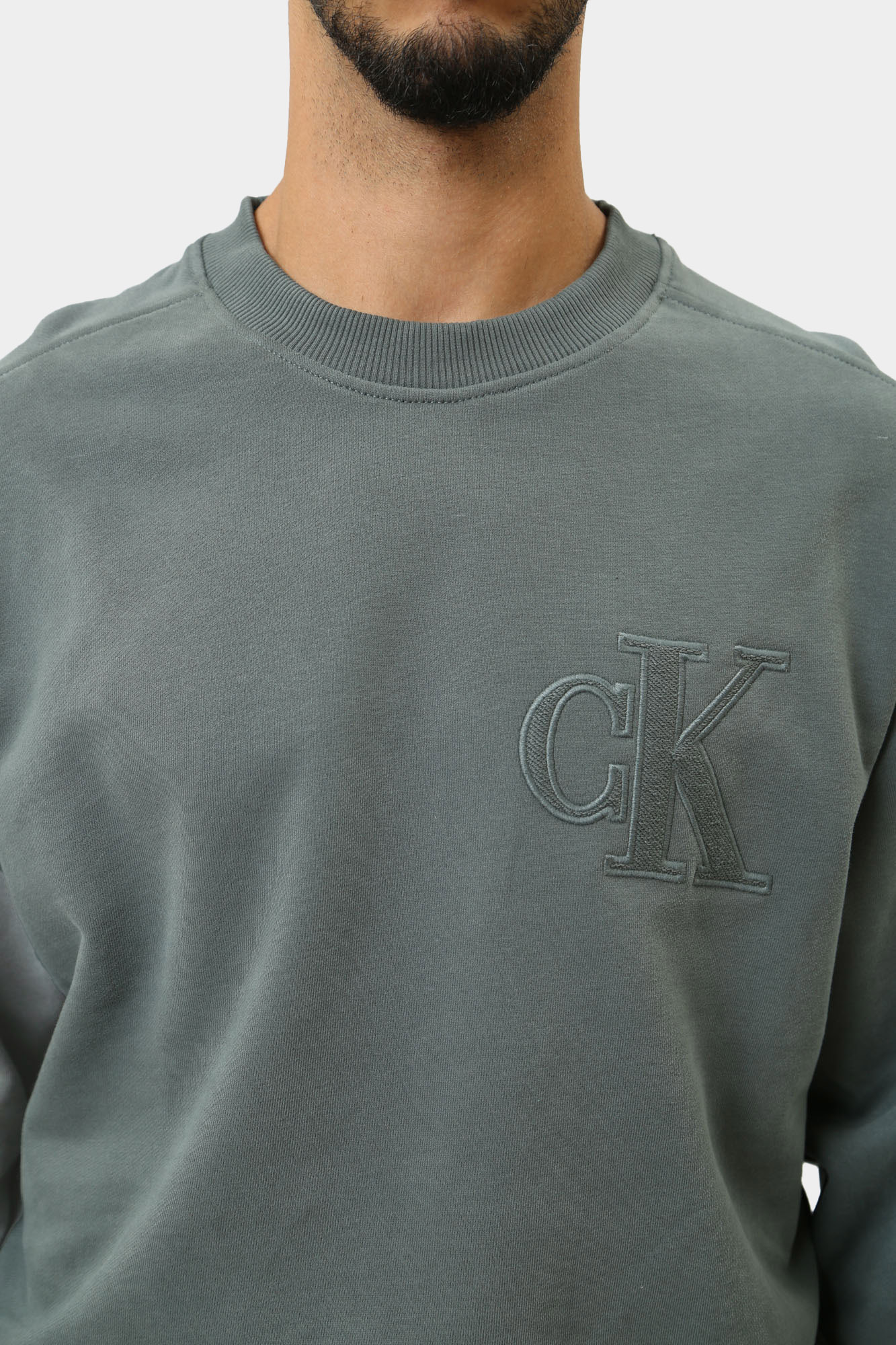 J30J325634 Свитшот Calvin Klein Jeans Зеленый