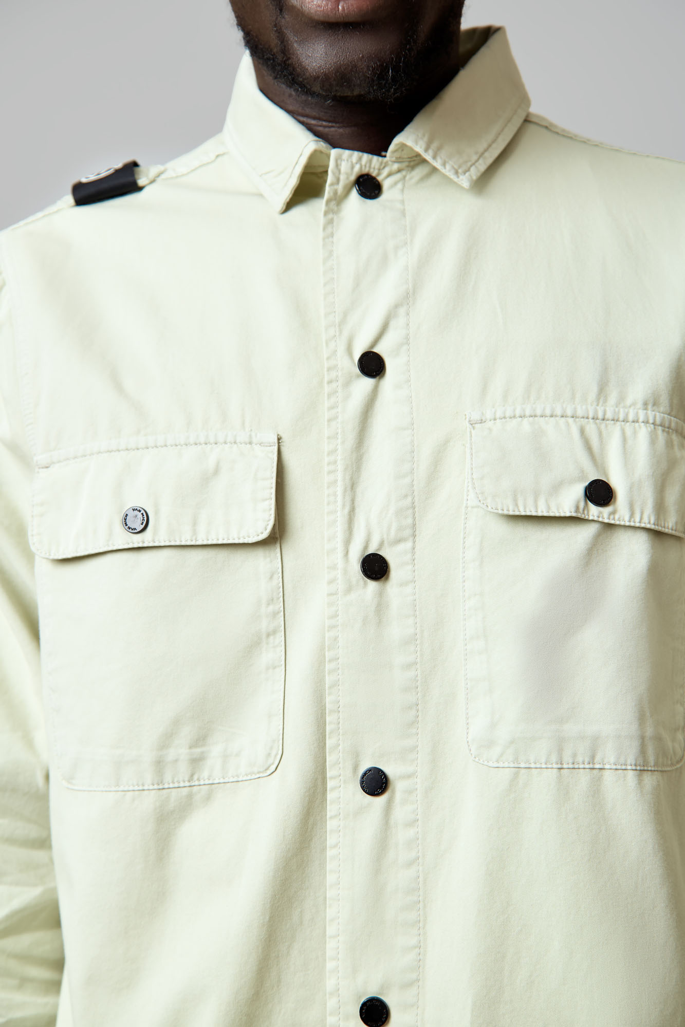 VM-OMA-46-346 Рубашка д/р Van Mich Зеленый