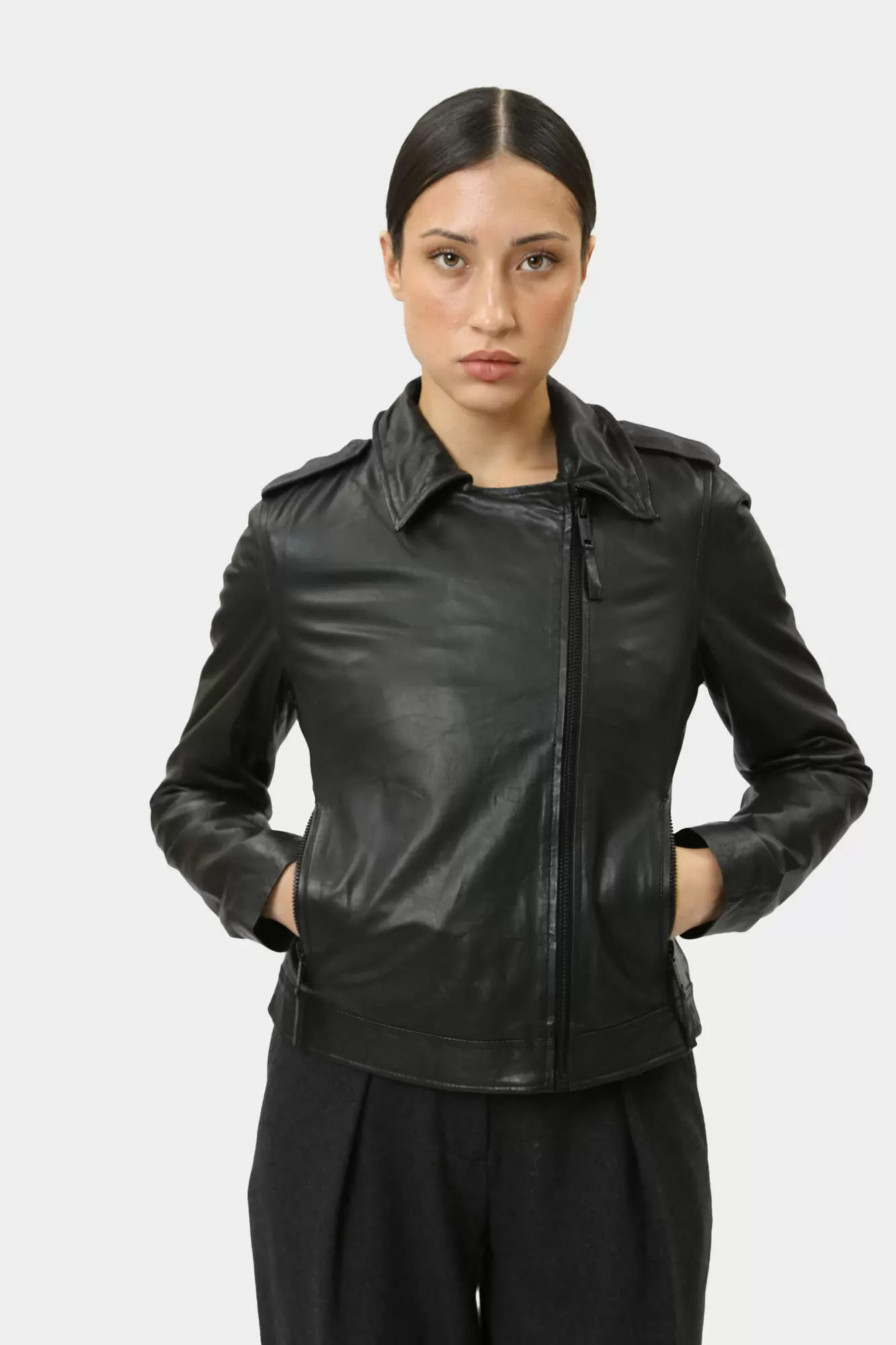 MU-W242-159 куртка кожаная mustang 