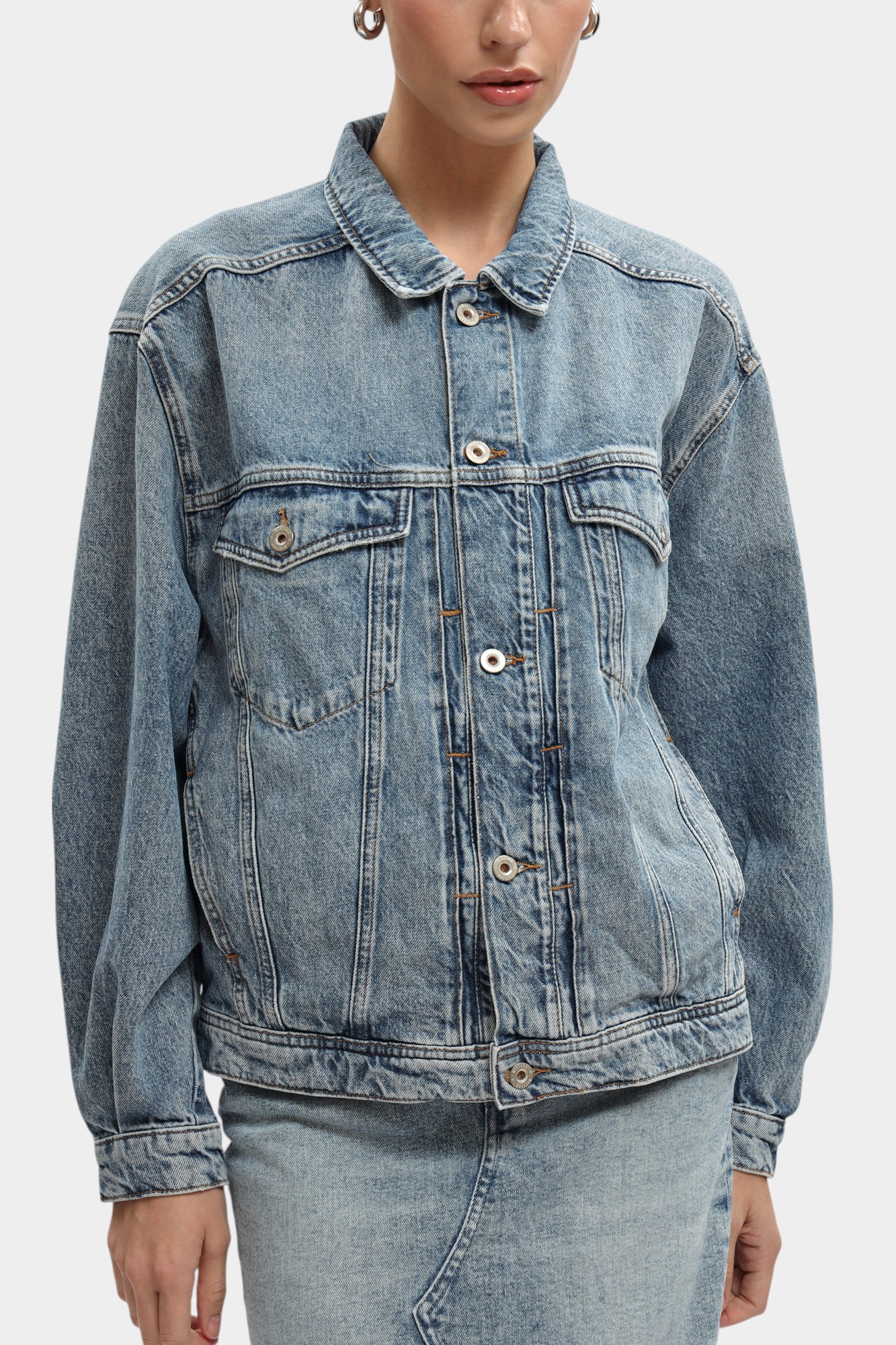 1016219-5000 куртка джинсовая mustang 