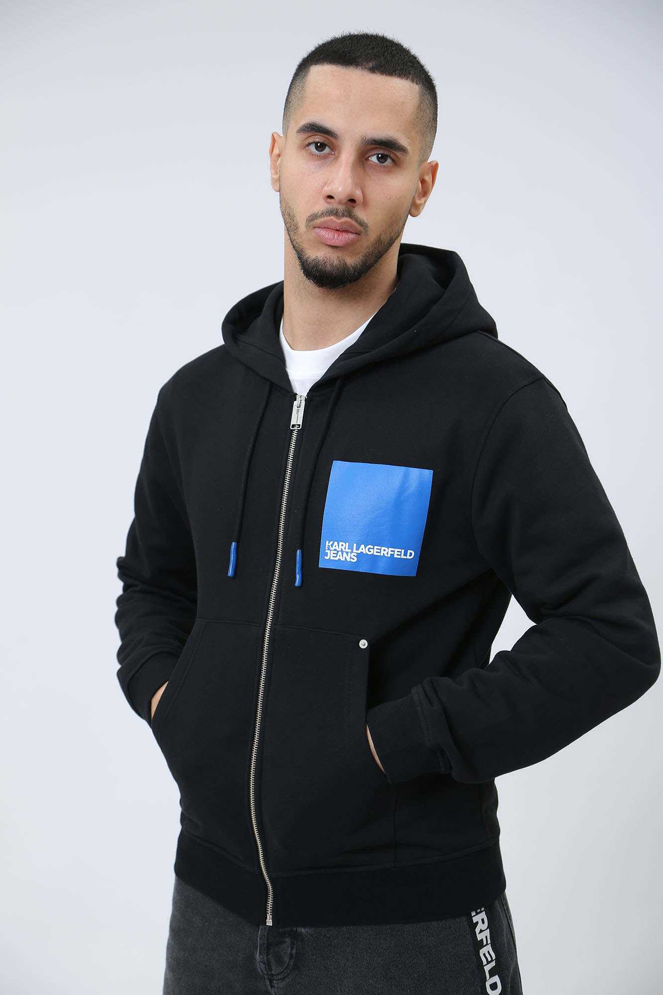 235D1803 Толстовка с/к Karl Lagerfeld Jeans Черный