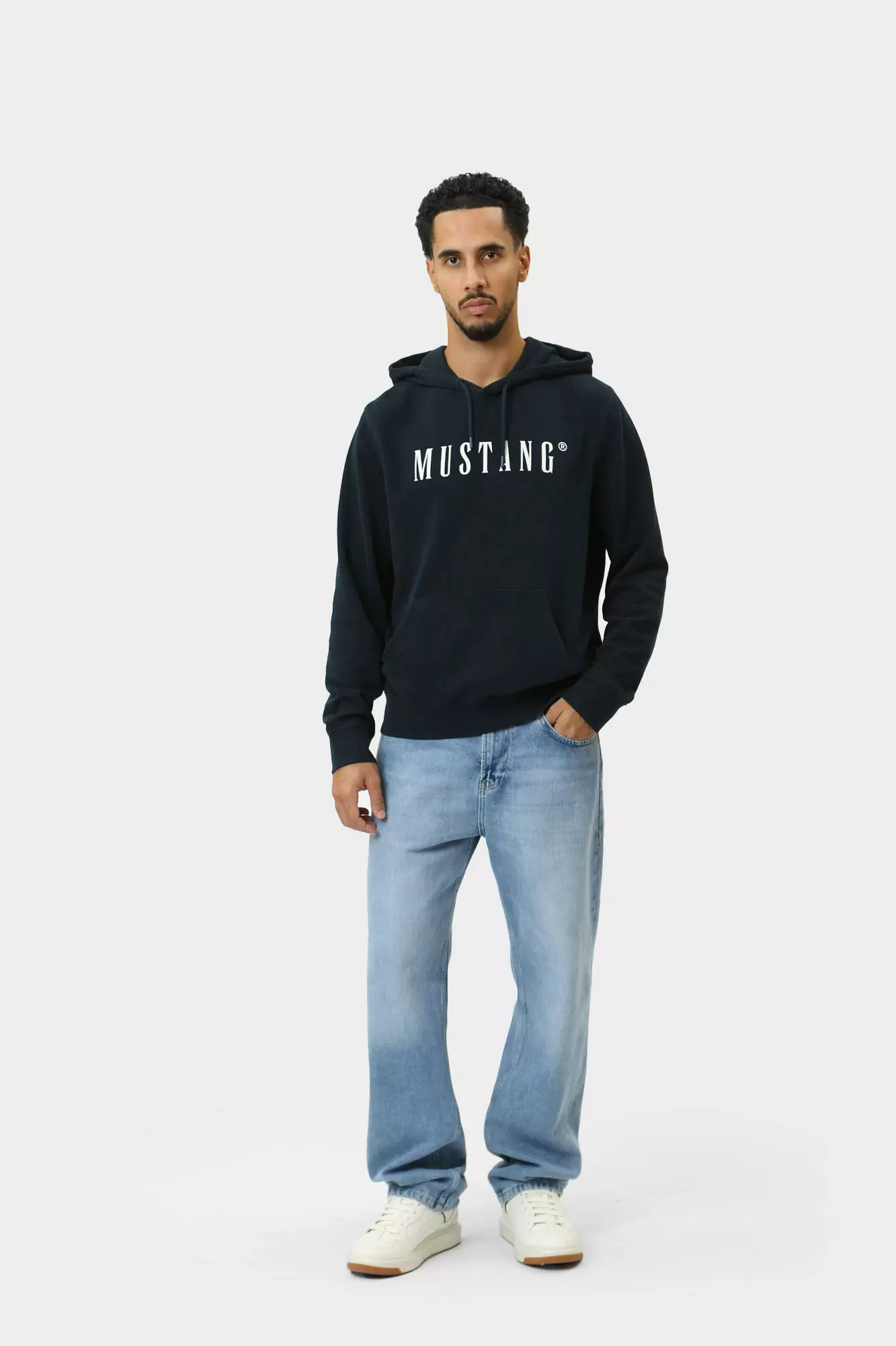 1014687 Худи Mustang Синий